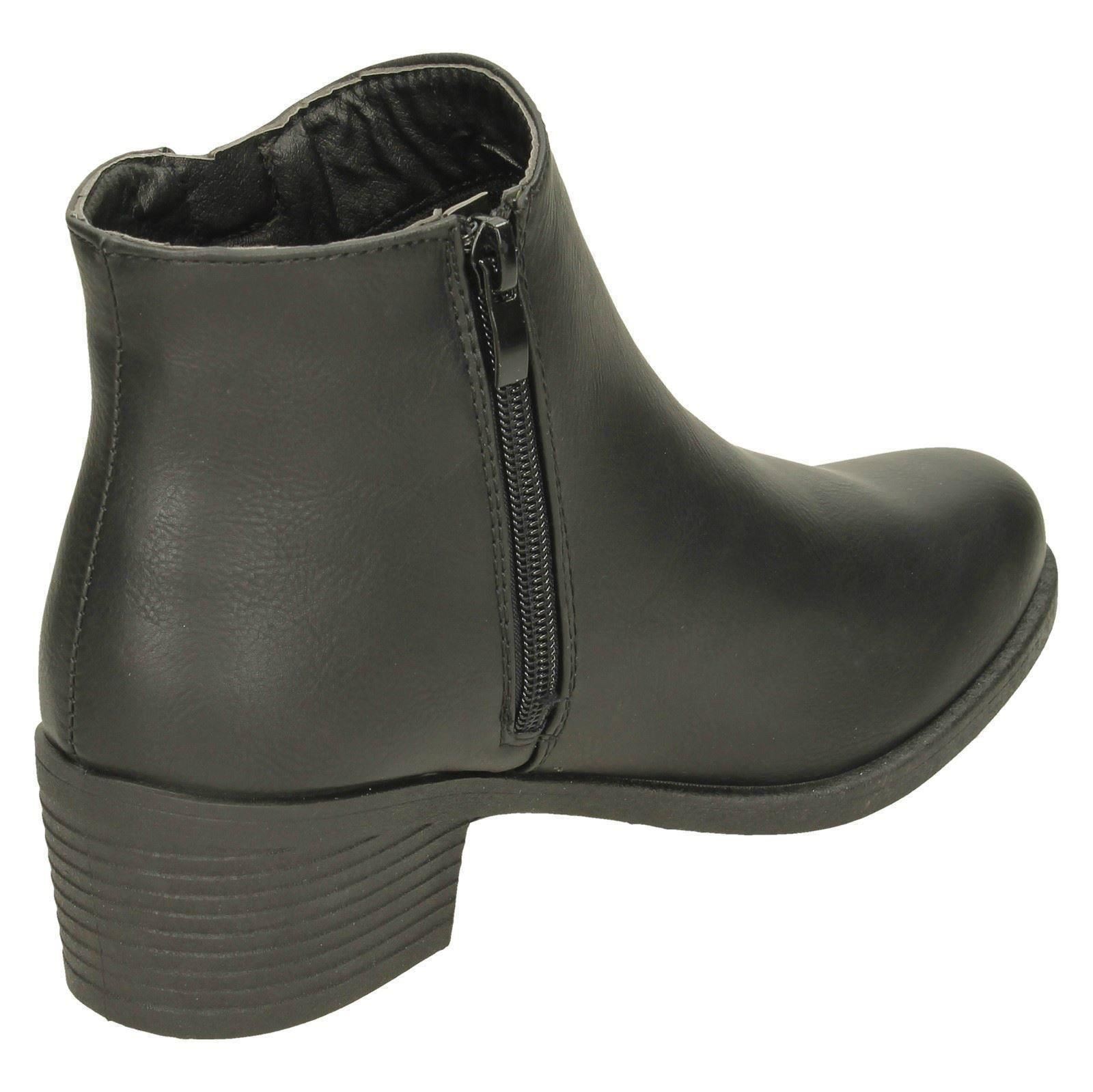 Botas al tobillo informales de tacón medio para dama F5R0736 - Imagen 6 de 19