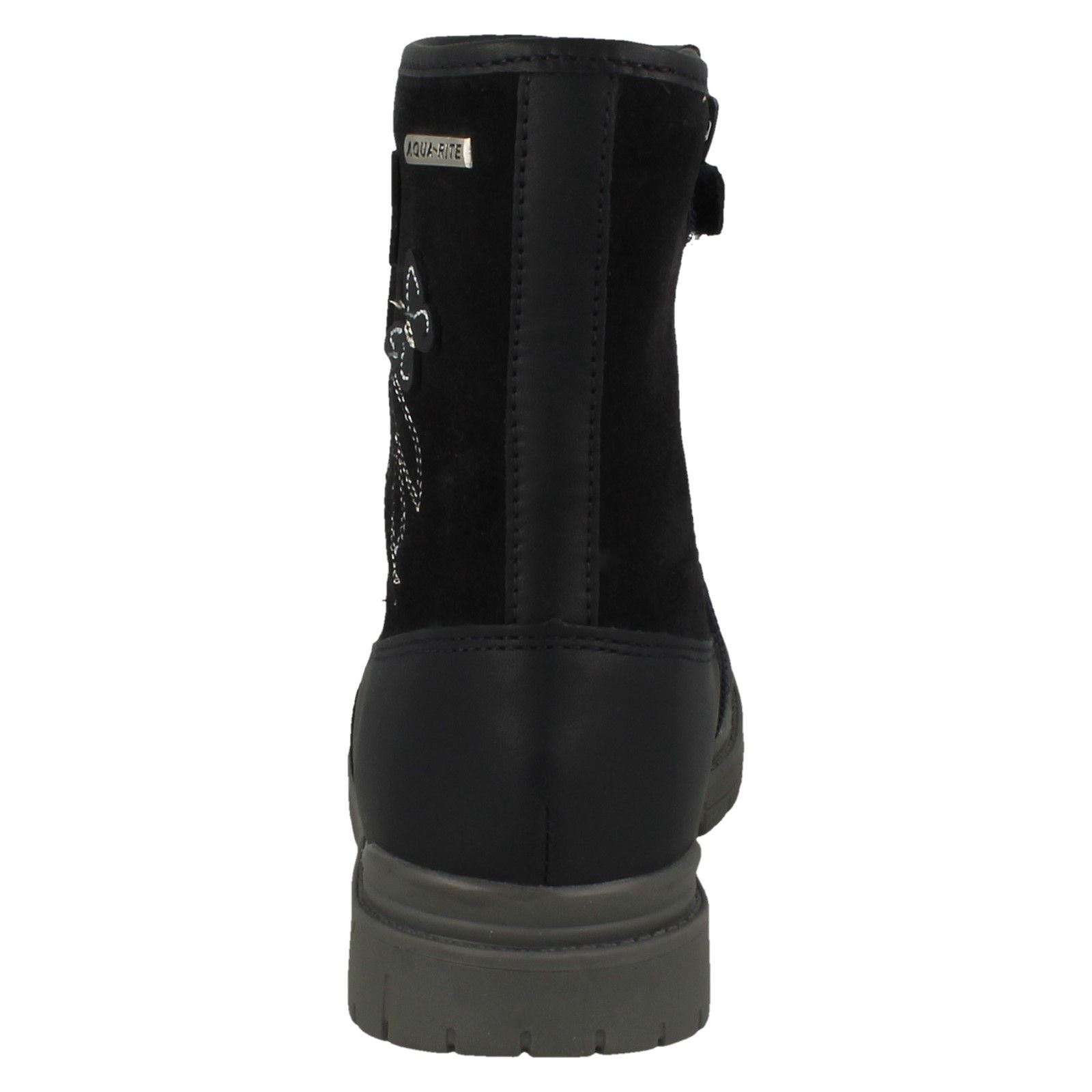 Girls Startrite Aqua-Rite Zip-Up Butterfly Boots Tidal Wyprodukowano w Japonii tanio