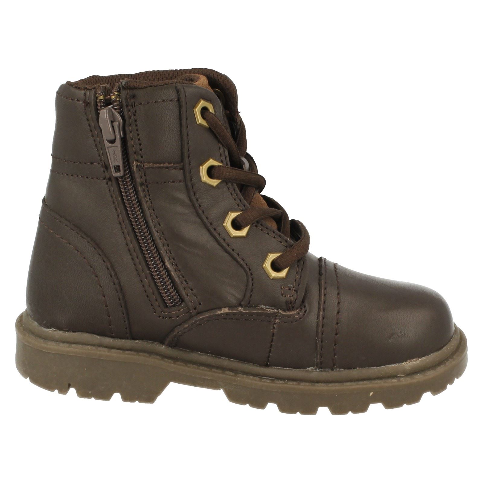 Boys Caterpillar Casual Lace Up Boots Towson eBay