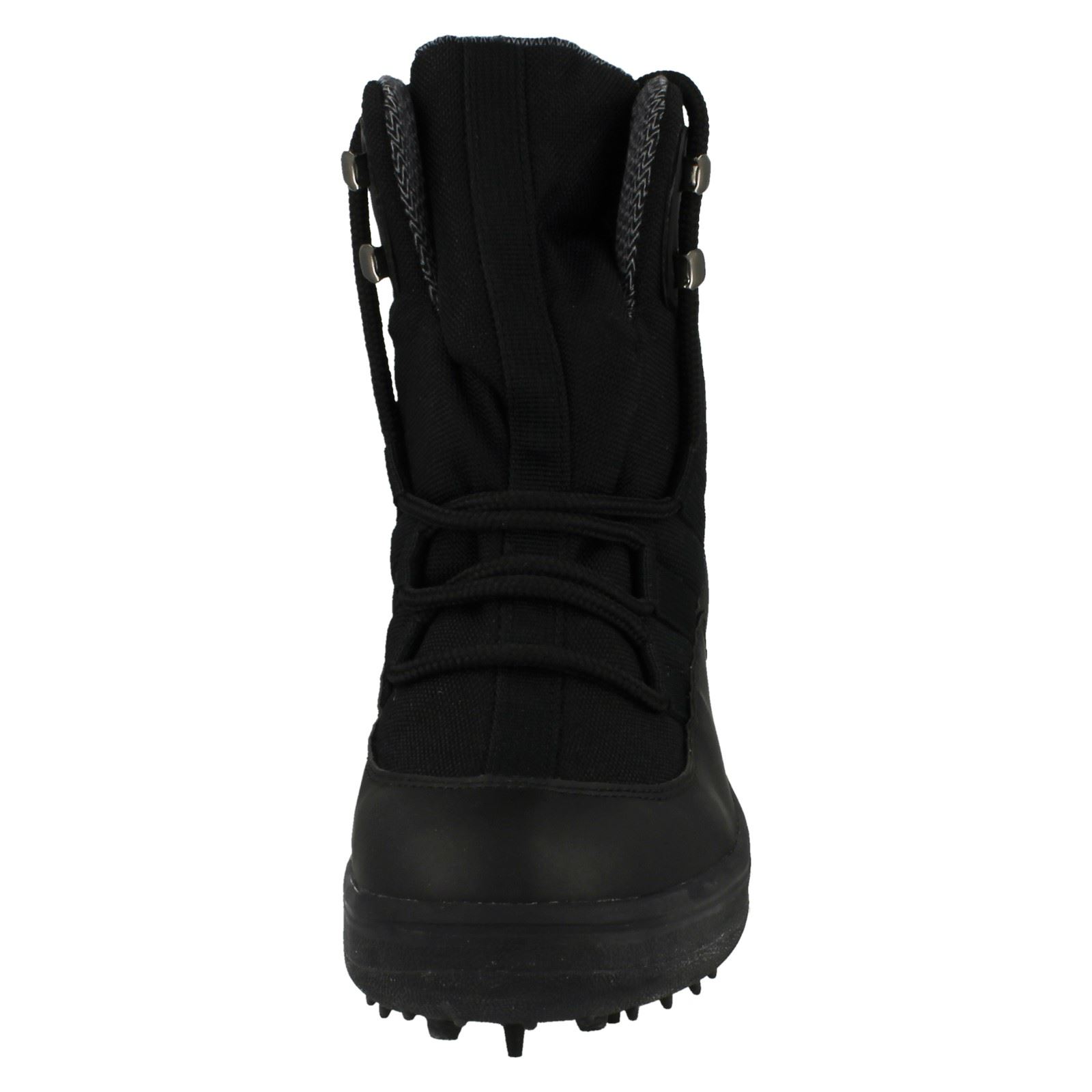 Boys Adidas Waterproof Lace Up Golf Boots 'Mud Skipper II' - Picture 8 of 9