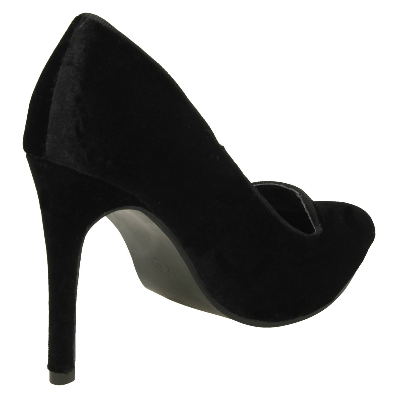 Zapatos De Tacón Con Estampado De Ojos Anne Michelle Para Damas - Imagen 9 de 10