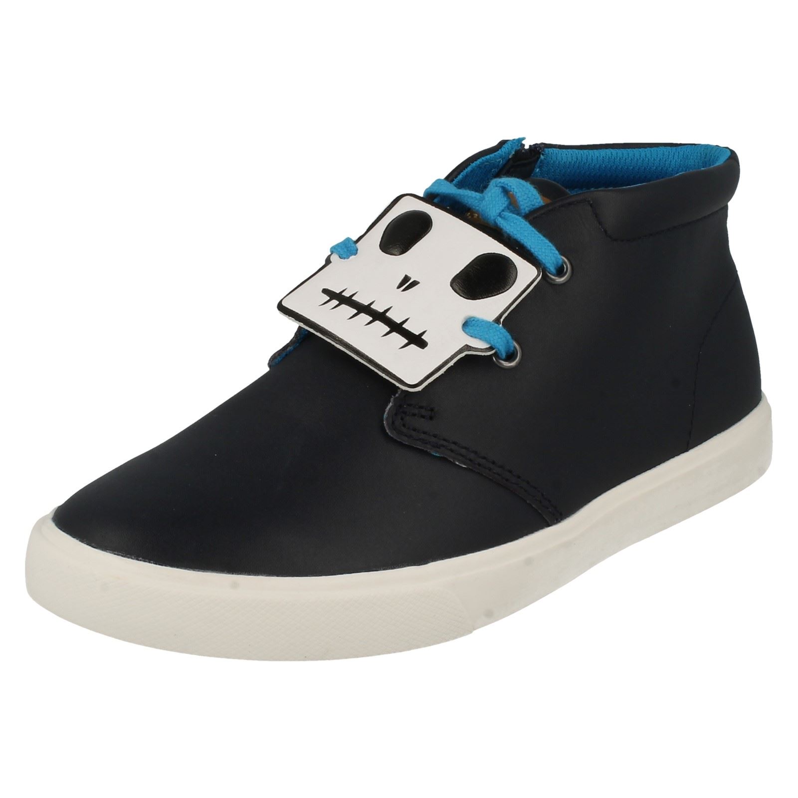 Botas casual Clarks tobillo de Trendy azul para Club Rise niños Navy RRO46wq