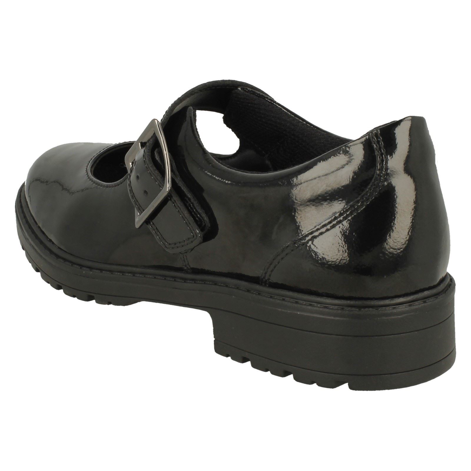 Girls Clarks Smart Mary Jane Style Shoes Loxham Walk Y - Picture 13 of 19