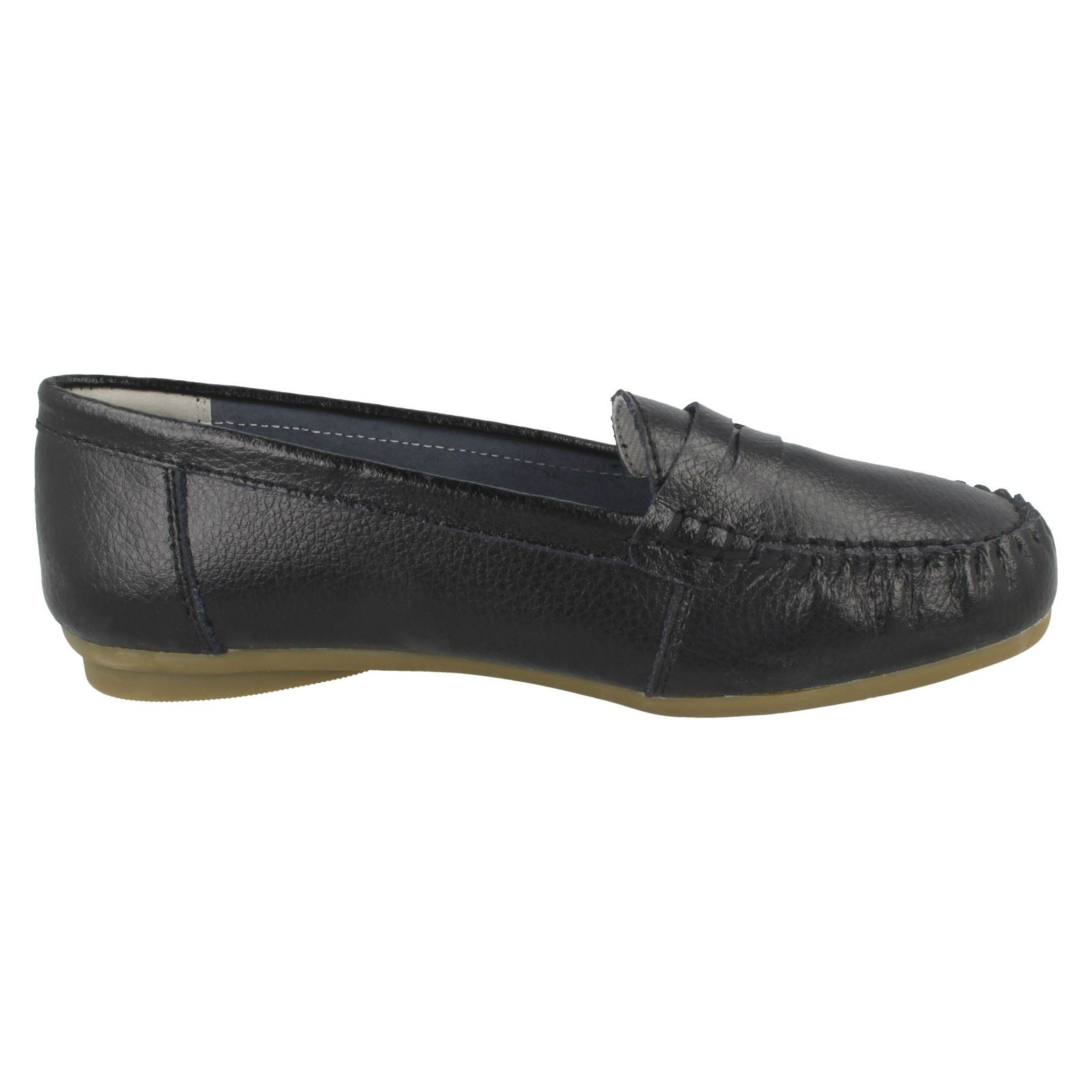 Ladies Down To Earth Leather Shoes F8R0445 - Picture 7 of 64