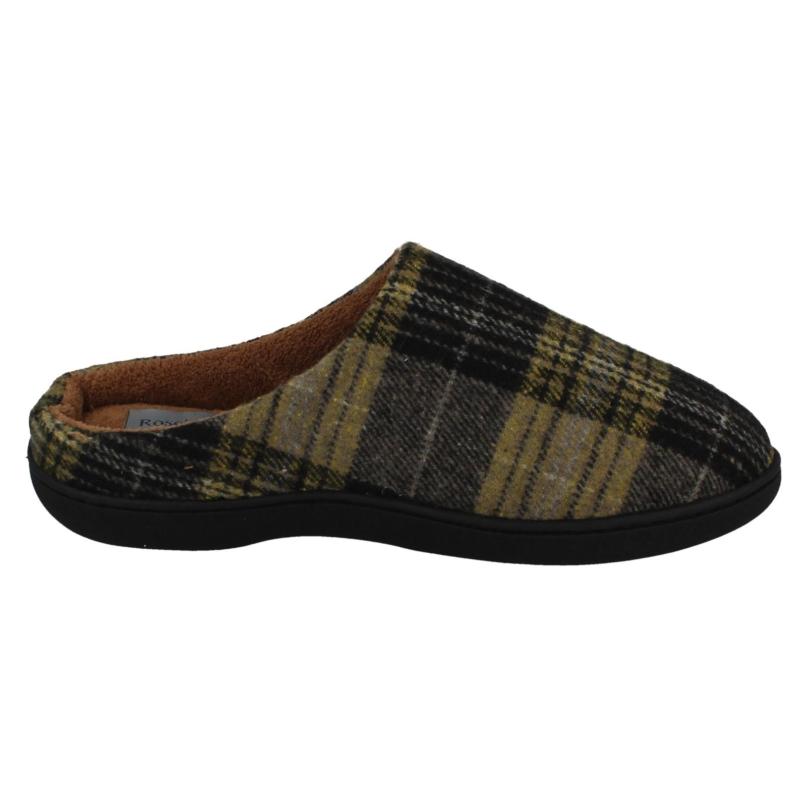 Herren Rosebank Alltag Slipper Freizeit Lounge Pantolette Hausschuhe Morris - Bild 7 von 10