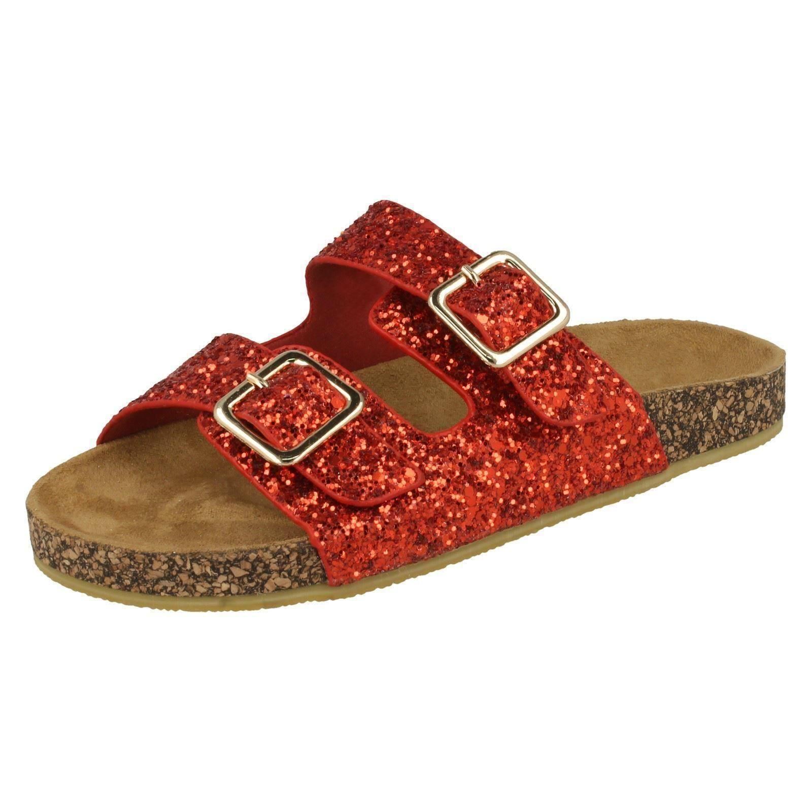 Mädchen Spot On Glitzer "Sandalen" - Bild 20 von 37