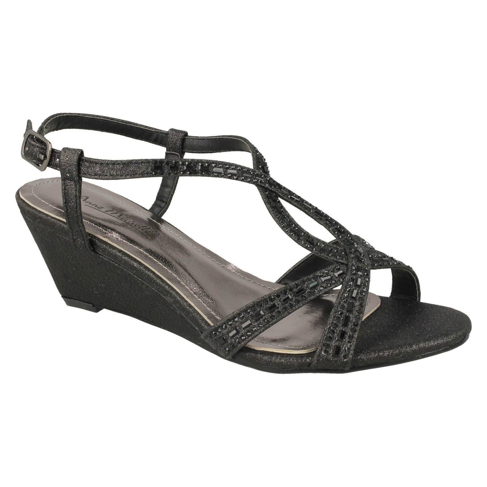 Sandalias de cuña para dama Anne Michelle - Imagen 5 de 28