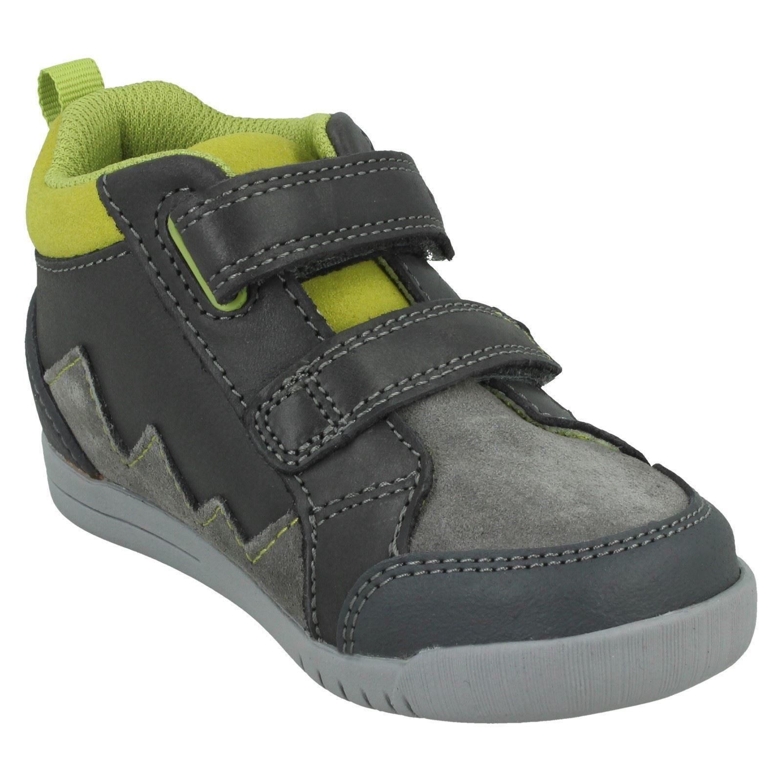 Botas Casual Para Niños Clarks Hasta El Tobillo Rex Park - Picture 9 of 28