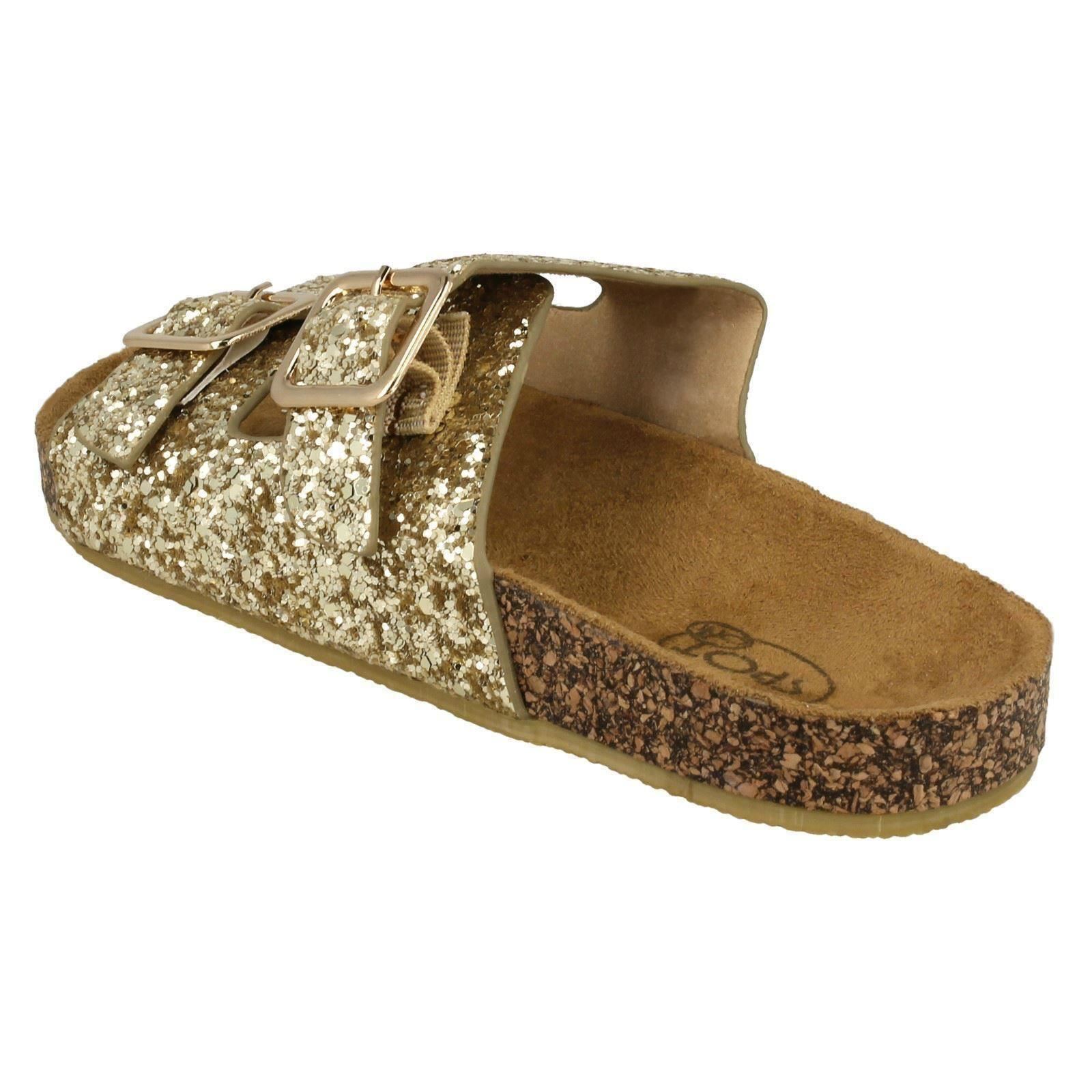 Mädchen Spot On Glitzer "Sandalen" - Bild 13 von 37