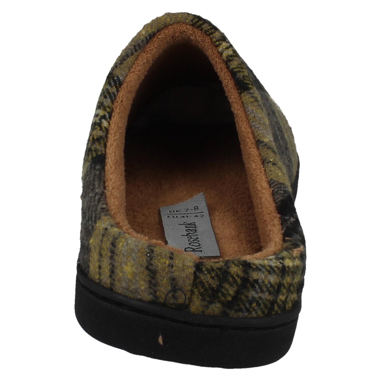 Herren Rosebank Alltag Slipper Freizeit Lounge Pantolette Hausschuhe Morris - Bild 5 von 10
