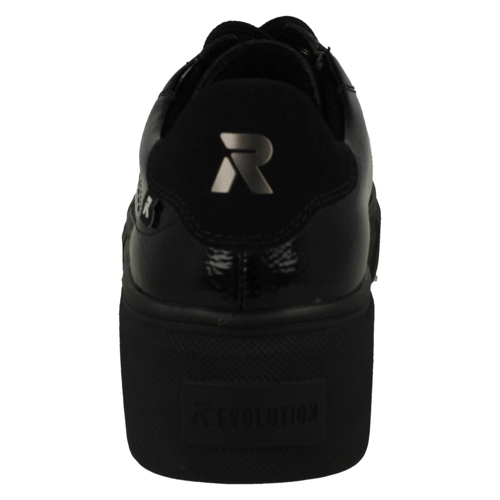 Damen Rieker Evolution weiche Freizeit Schnürschuhe W0501 - Bild 18 von 19