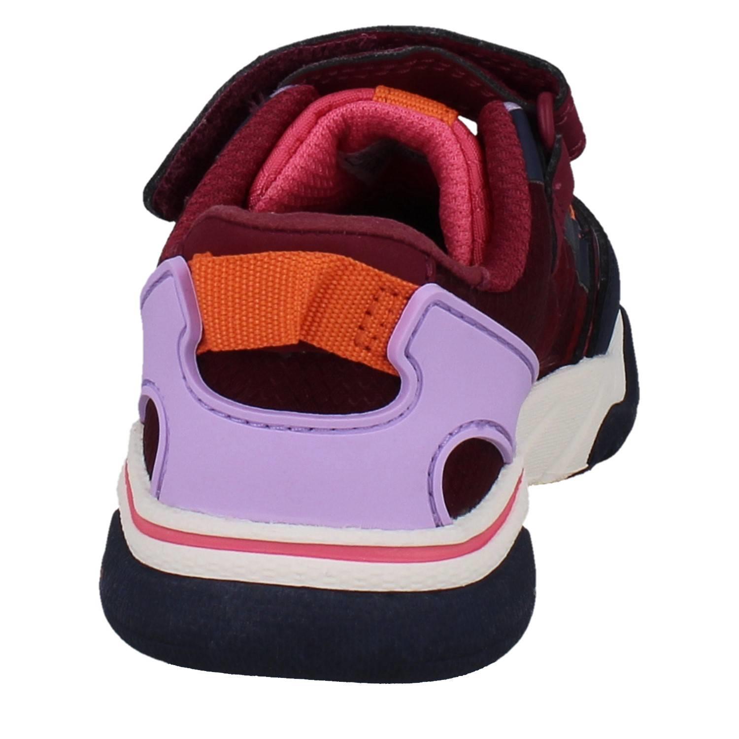 Kids Clarks Vegan Colour-Pop Machine Washable Sports Trainers *Feather Track* - Picture 14 of 37