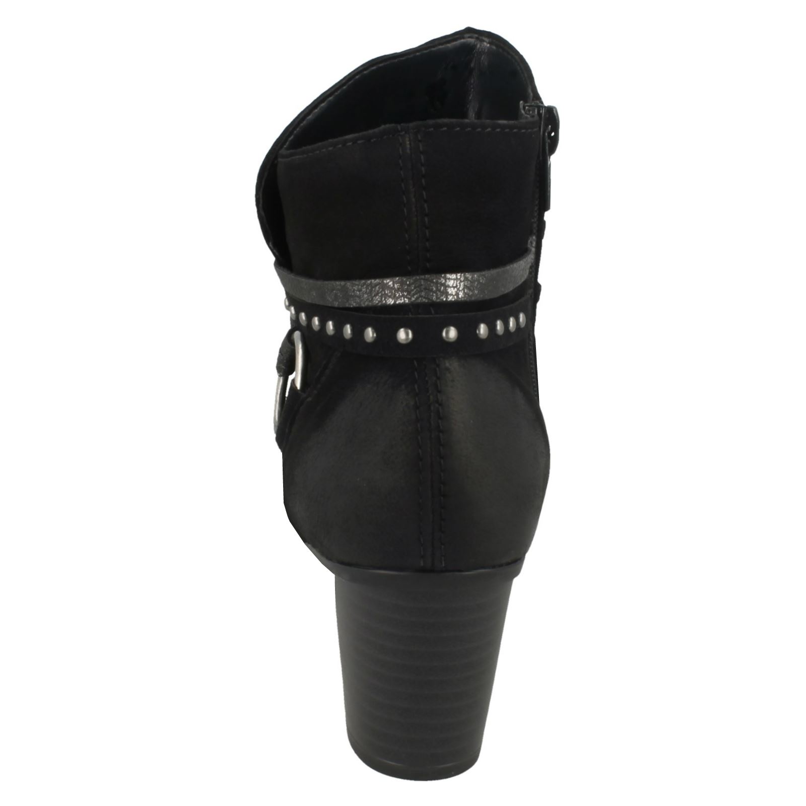Damas REMONTE botas botas botas al tobillo detalle correa-R1580 8bf894 Damas REMONTE botas botas botas al tobillo detalle correa-R1580 8bf894