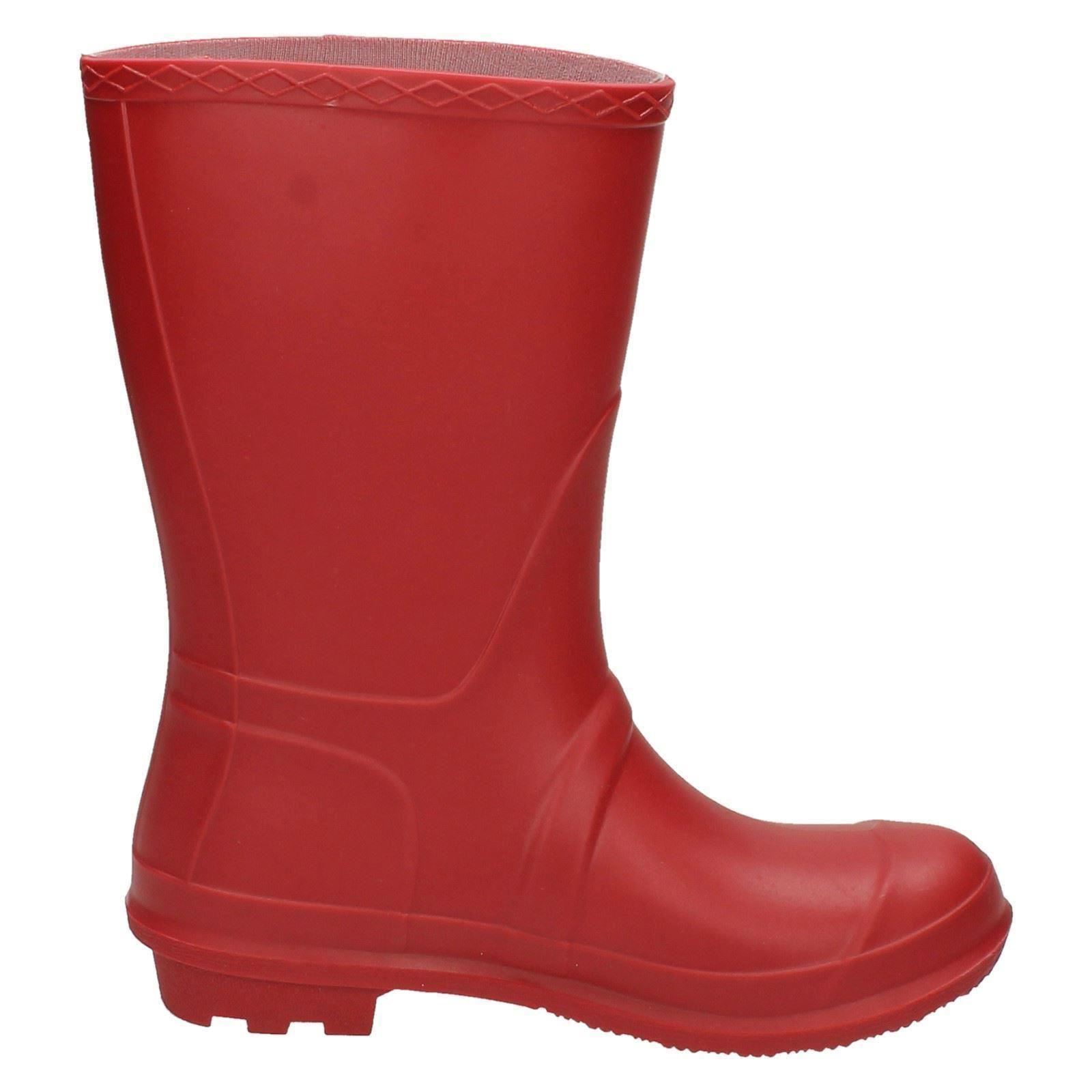 Womens Spot On Casual Wellington Boots X1R219 - Picture 34 of 37