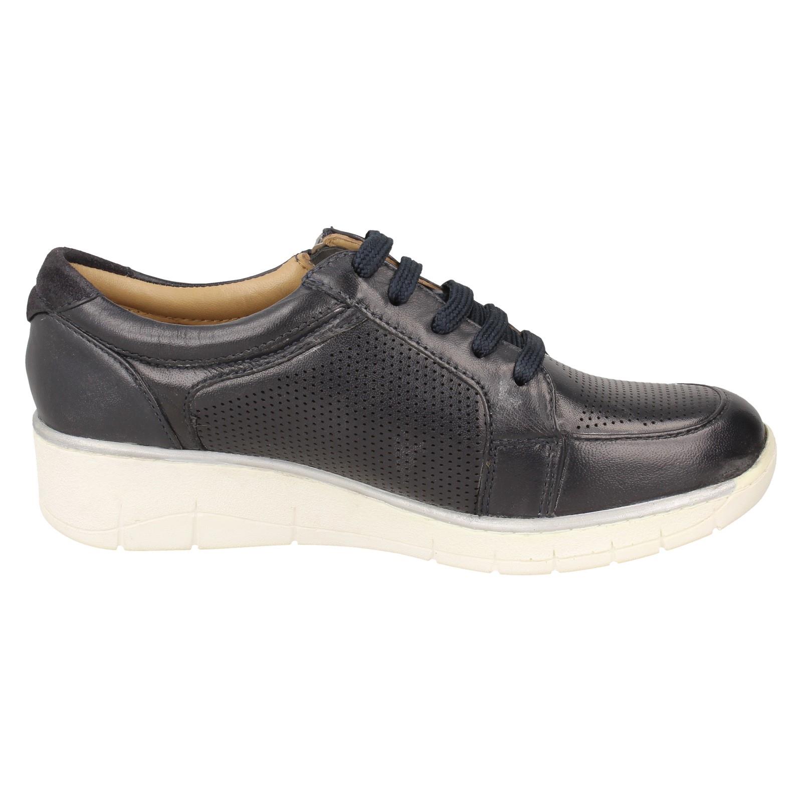 Zapatillas deportivas con cordones y cremallera lateral para dama Ivy - Imagen 12 de 19