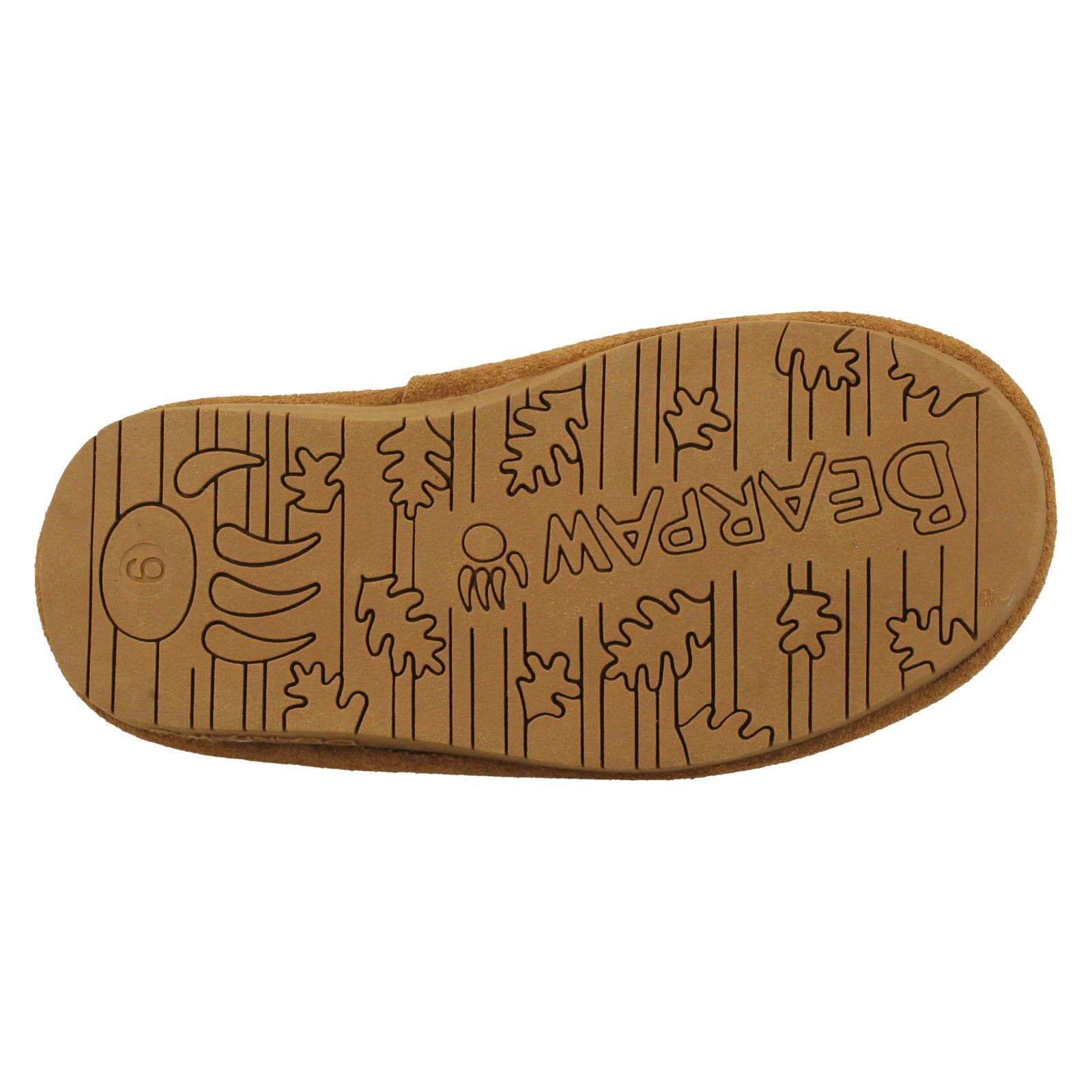 Girls Bearpaw Real Sheepskin Lined Boots 'Emma Toddler' - Picture 17 of 19