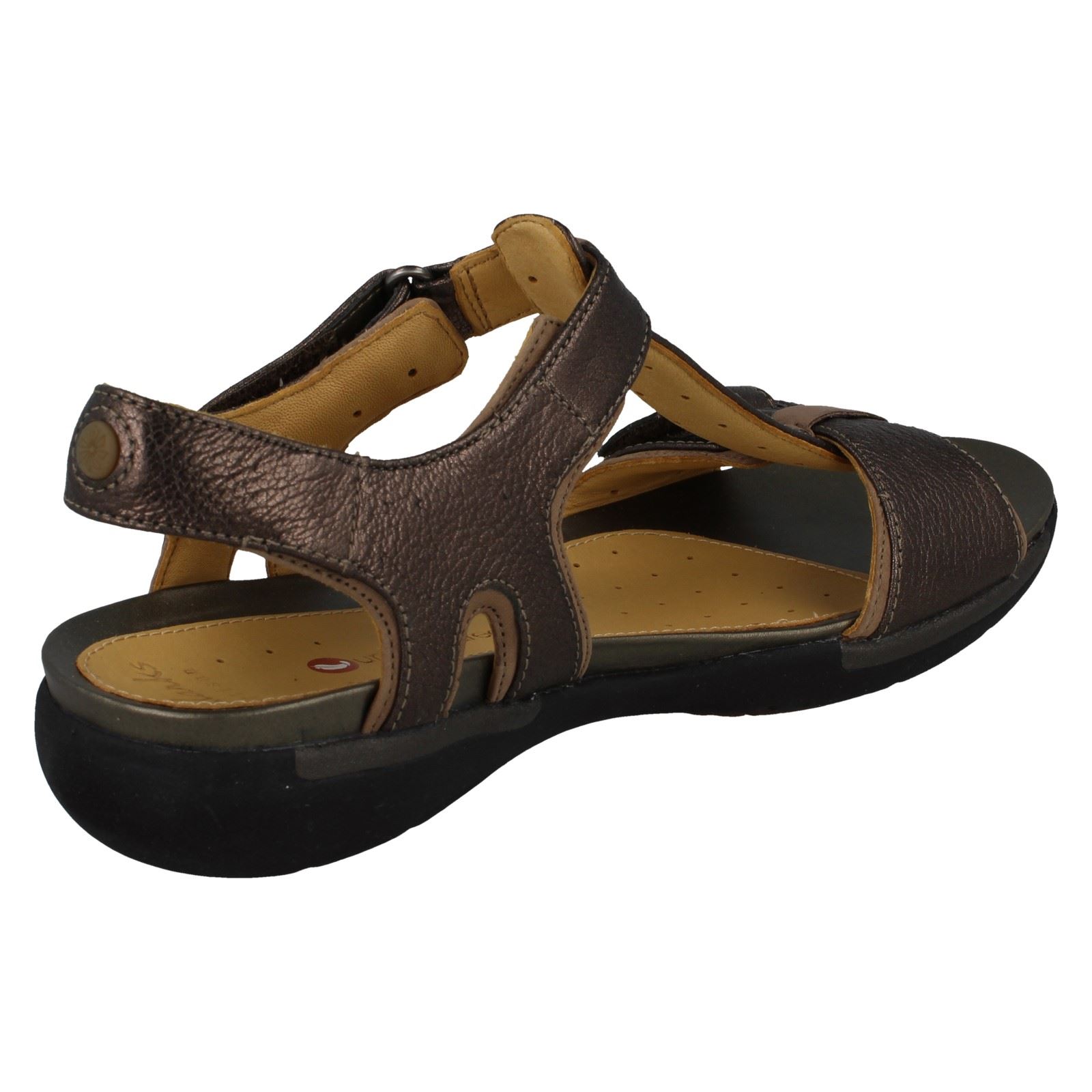Bronze Un Unstructured donna marrone Clarks Voshell Sandali 7qwtXxH8w