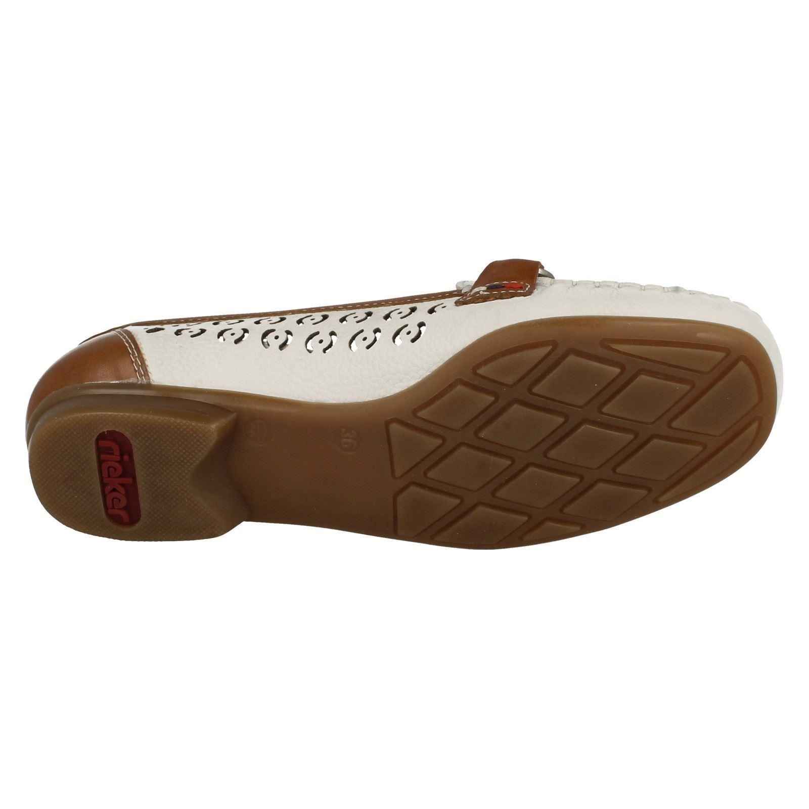 Ladies Rieker Rieker Rieker Slip On Flat Casual Loafer shoes 40085 01429a Ladies Rieker Rieker Rieker Slip On Flat Casual Loafer shoes 40085 01429a