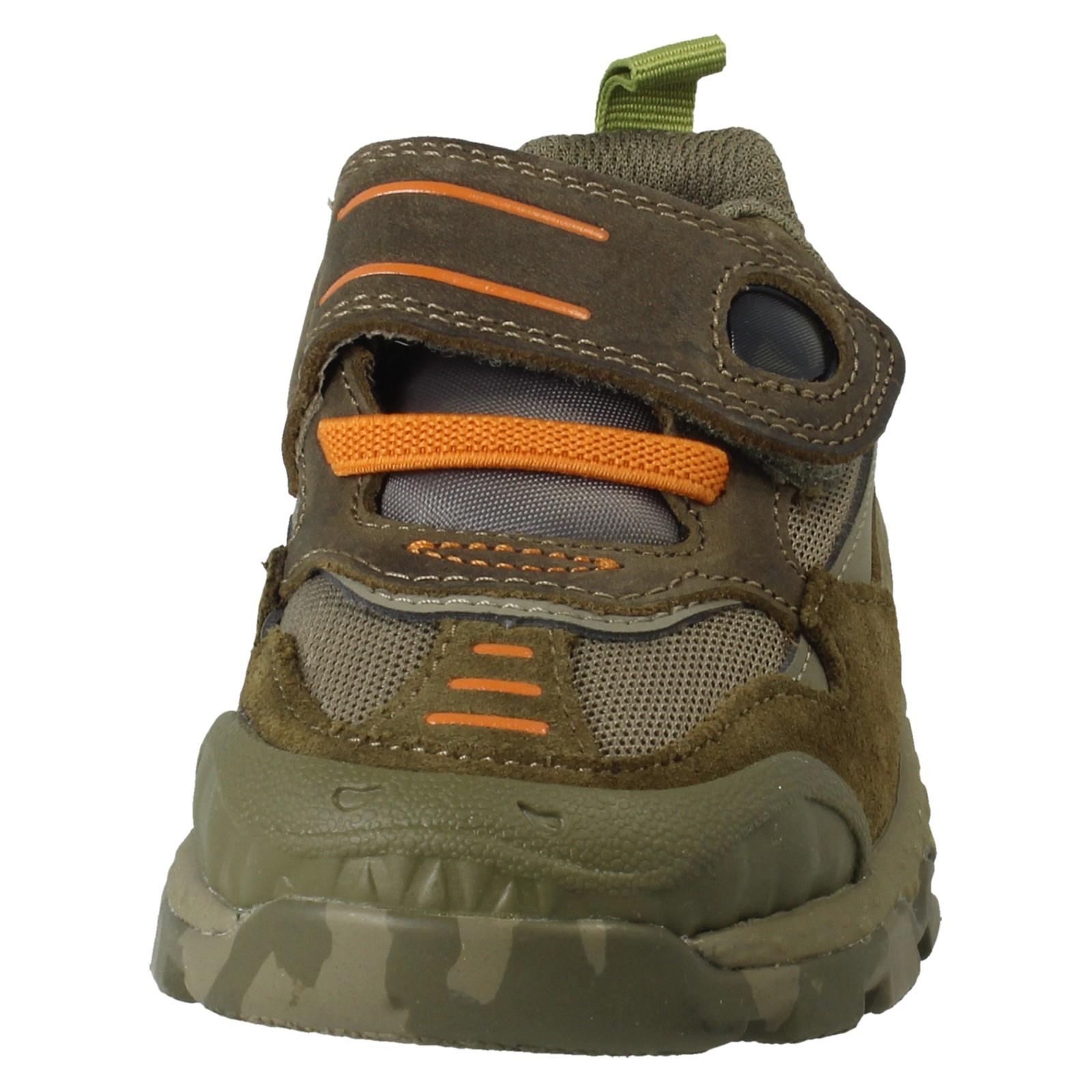 Boys Clarks Dino Design Trainers Steggy2 See K - Picture 9 of 10
