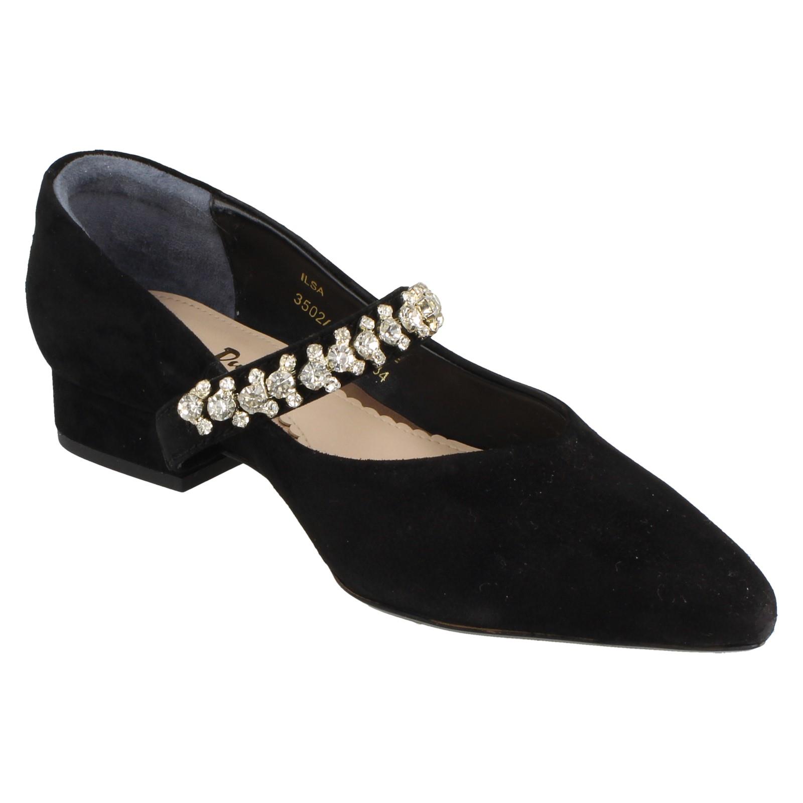 Scarpe Da Donna Van Dal Con Tacco A Blocco Di 2.5 CM Con Dettaglio Con Cinturino - Picture 8 of 19