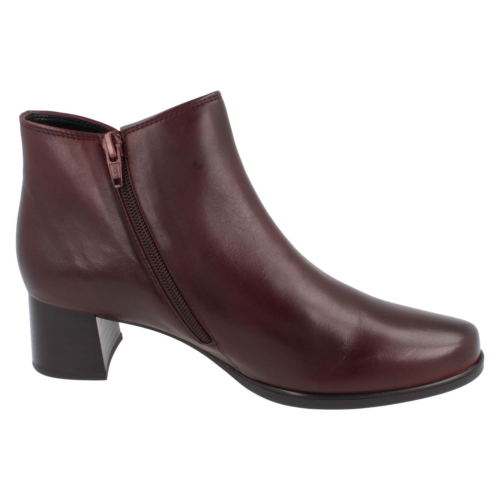 Femmes Gabor Venice Mouton Cuir Bottines Avec Environ 4.5 CM Talon : 72827 - Picture 7 of 10