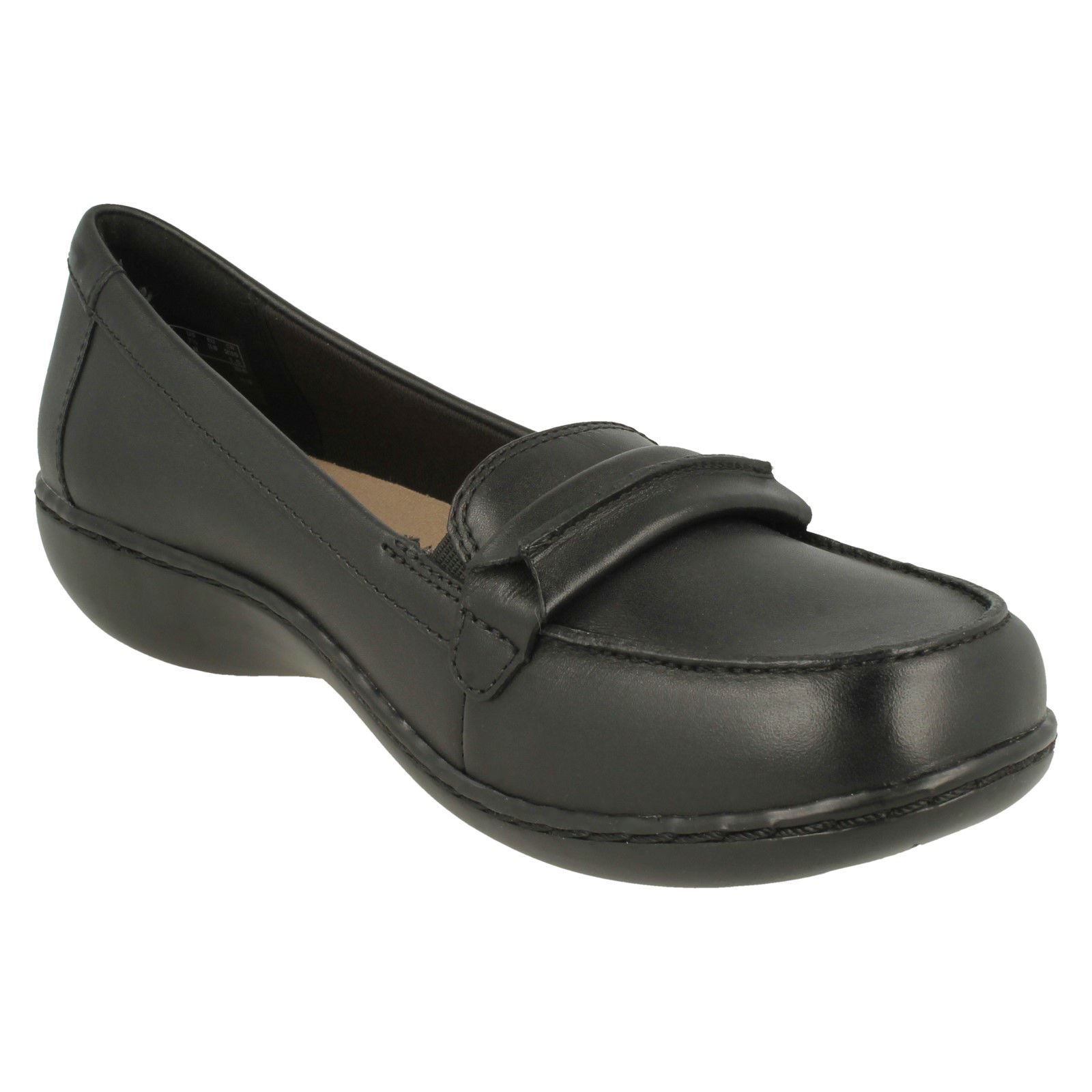 Ashland Lily Ladies Clarks Loafer Style Slip On Shoes
