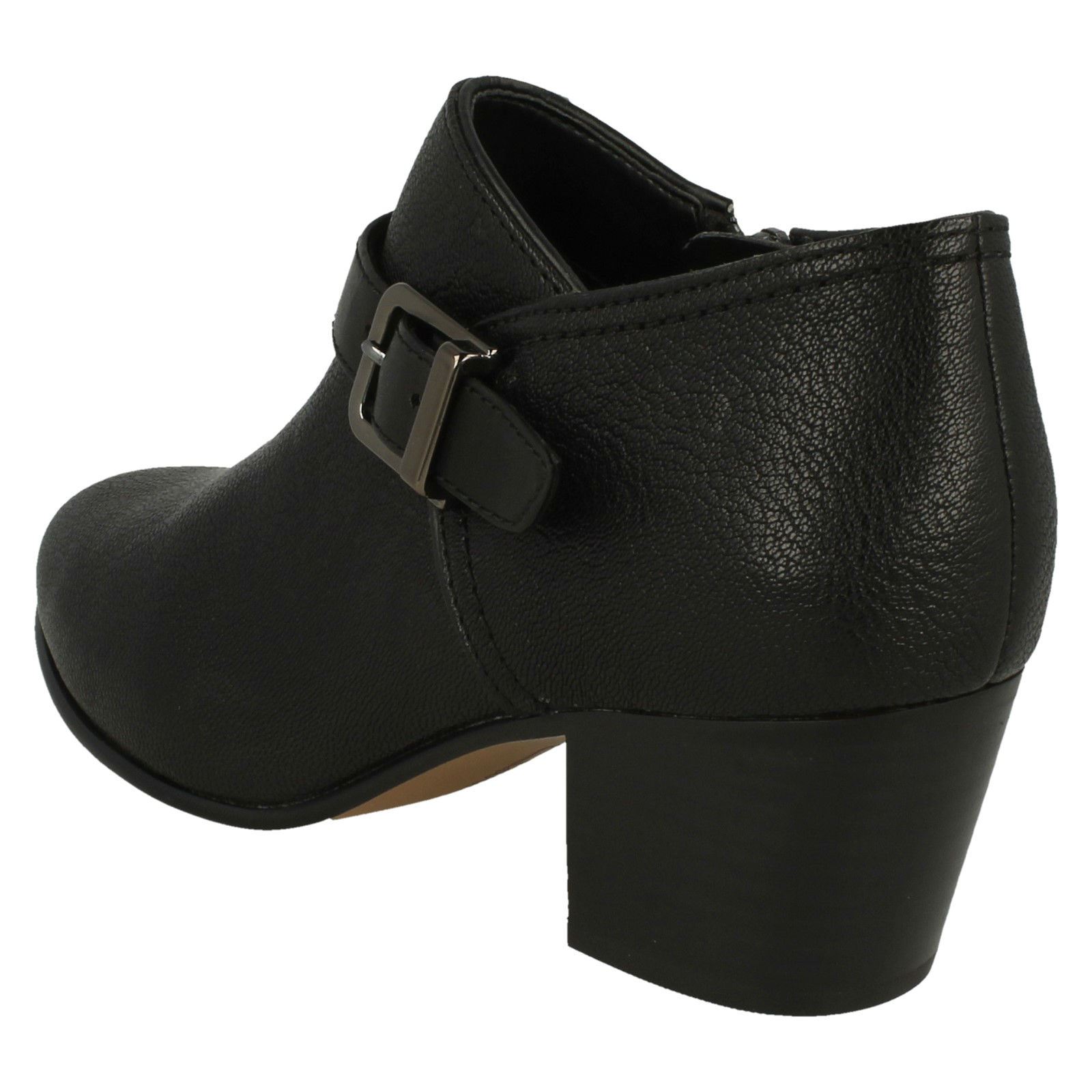 Damas Clarks Hebilla detallado botas al al al Tobillo maypearl Milla 671546 Damas Clarks Hebilla detallado botas al al al Tobillo maypearl Milla 671546