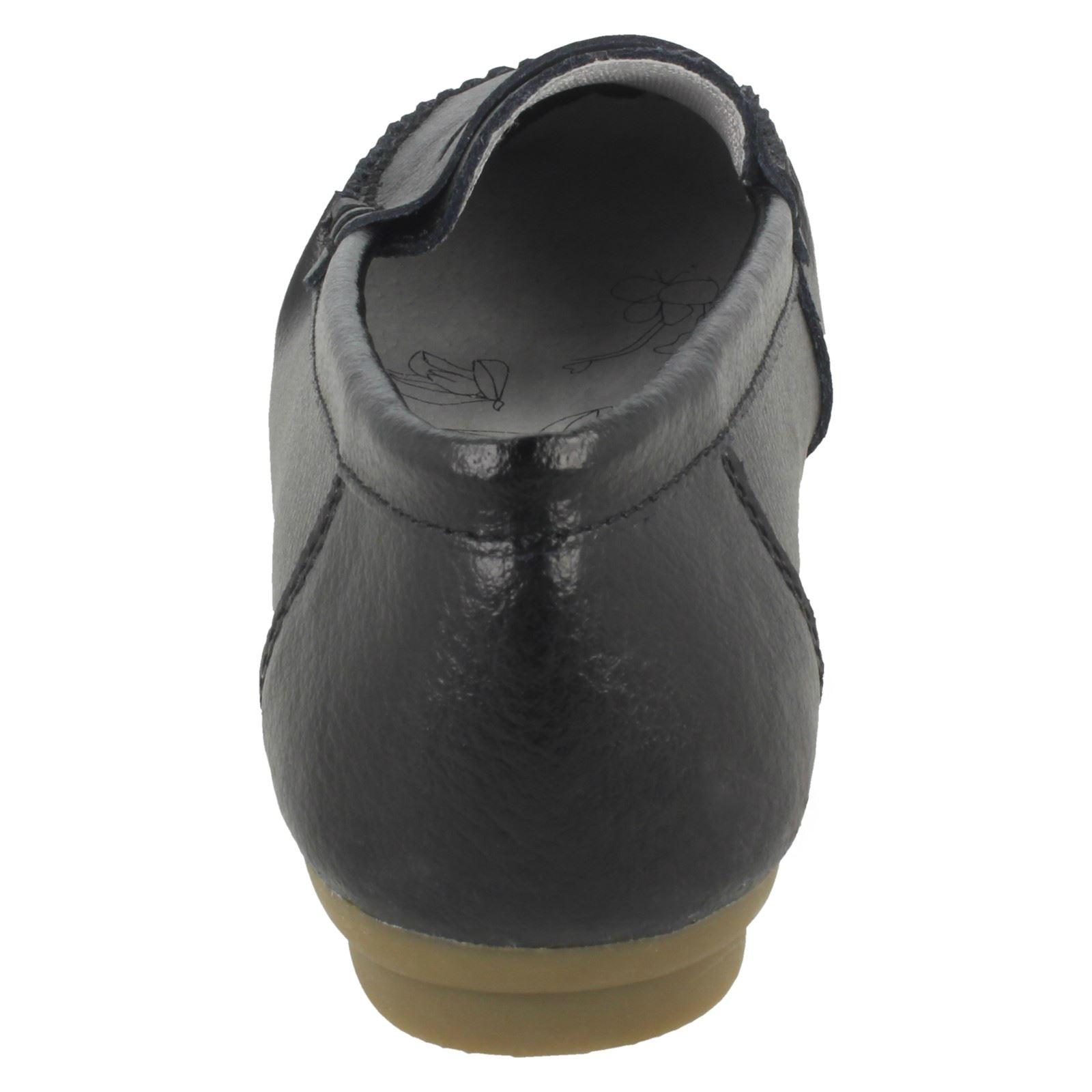 Ladies Down To Earth Leather Shoes F8R0445 - Picture 5 of 64