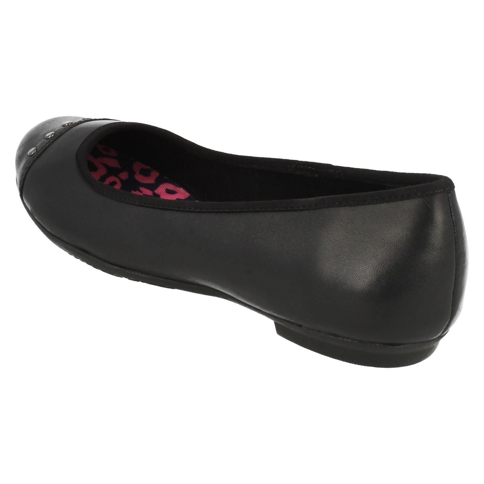 Bootleg Negro Dot' Por Shoes School Clarks Niñas 'tizz axq0dvaO