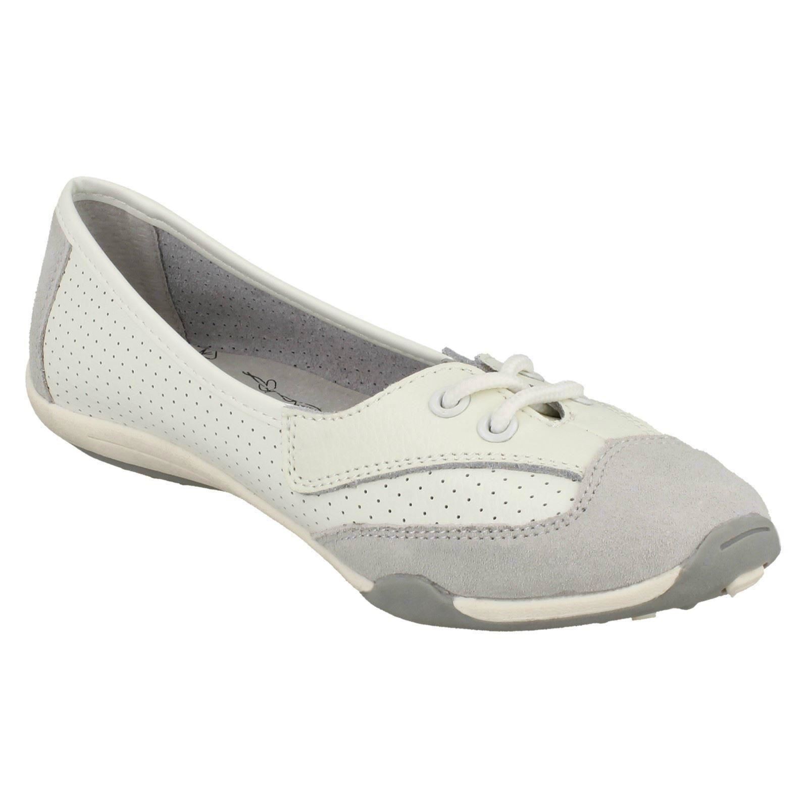Bailarinas sin cordones de cuero con los pies en la tierra para dama - Imagen 53 de 55