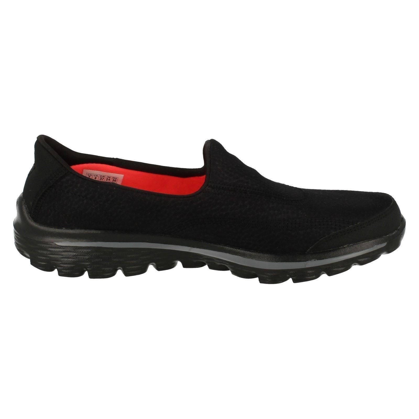 Skechers Go Walk 2 Informales Bombas Bombas Bombas De Las Señoras-Lineal 13597 22a412 Skechers Go Walk 2 Informales Bombas Bombas Bombas De Las Señoras-Lineal 13597 22a412