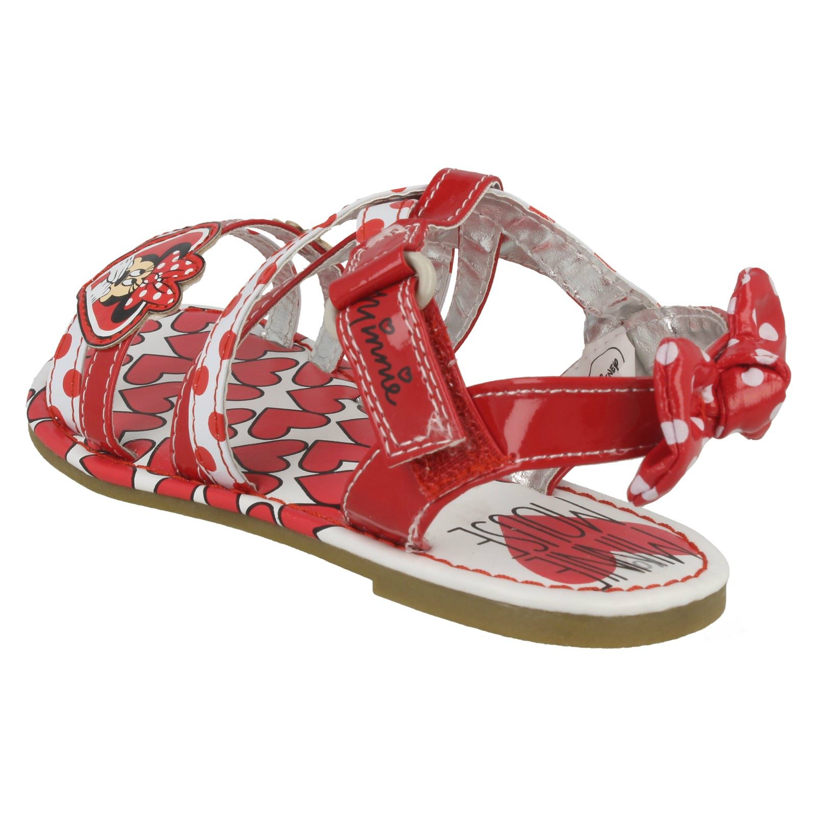 Neufs avec étiquette PROMO -25/% DISNEY Tongs rouges Minnie