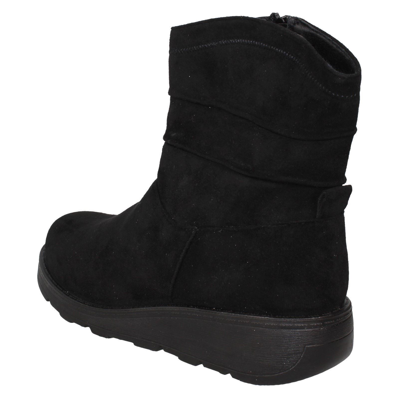 Botines informales con cremallera para dama *F5R1201* - Imagen 4 de 10