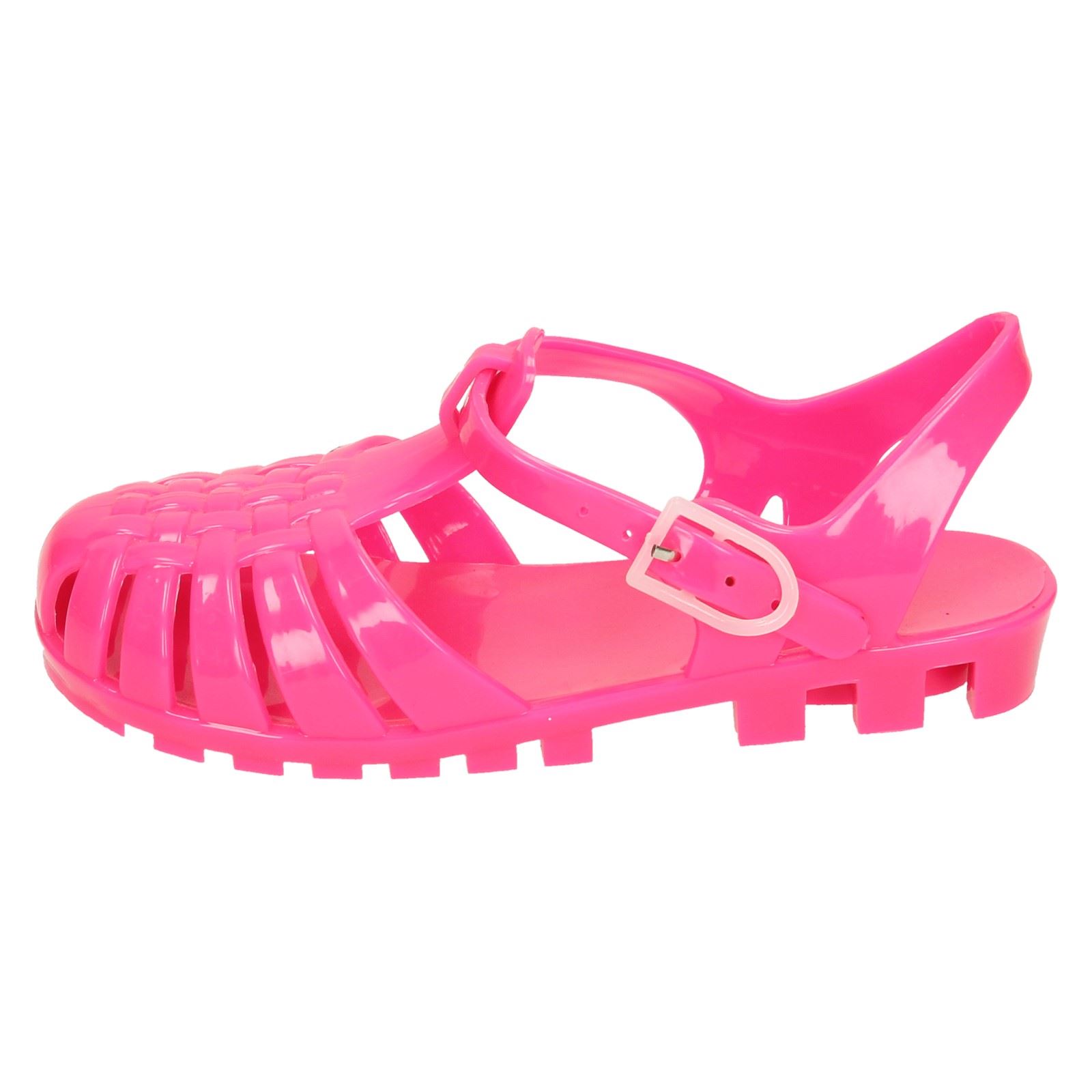 Girls Spot On Closed Toe Jelly Sandals eBay