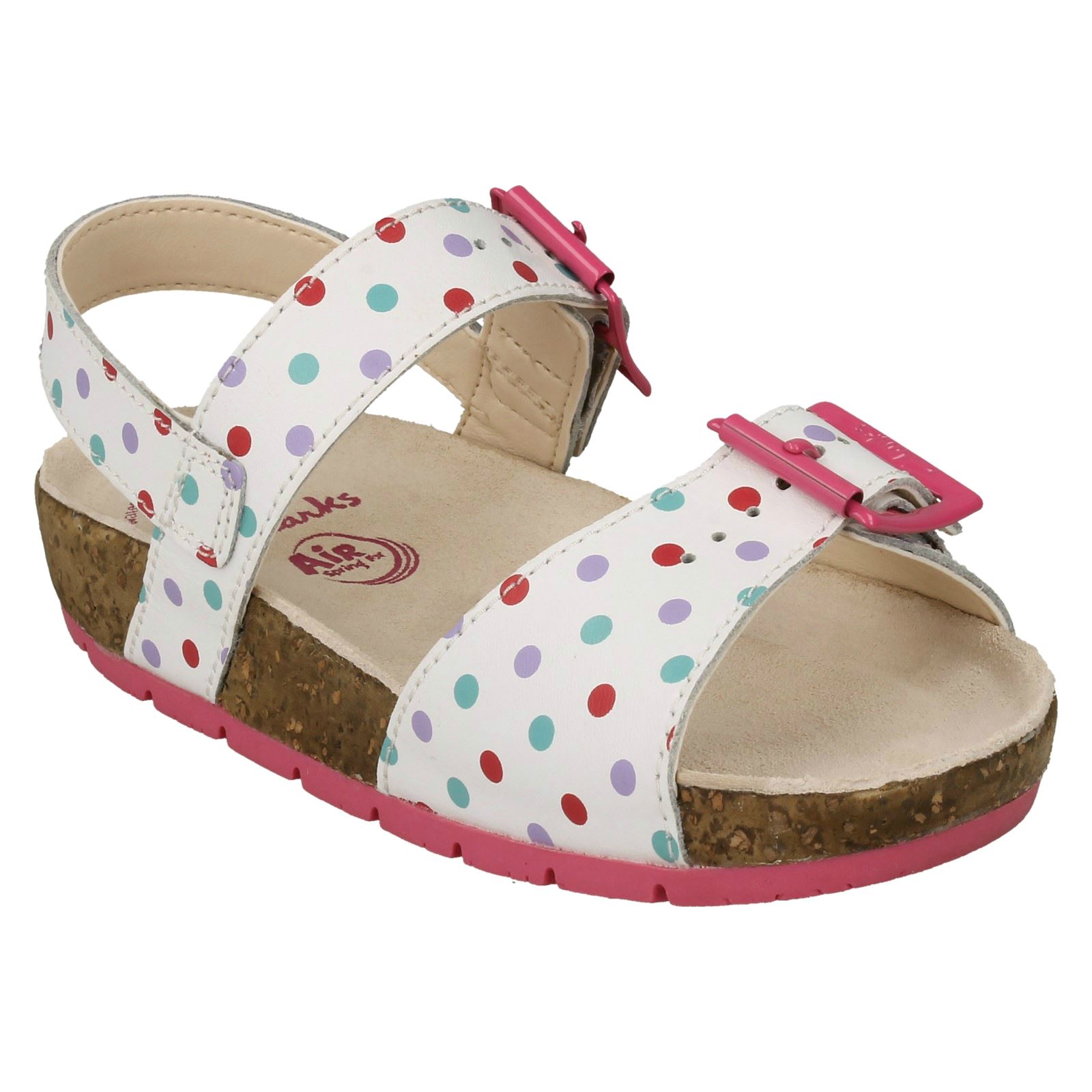 Ragazze Clarks volkin acqua ghiacciata amichevole Molla Pneumatica Sandali FX