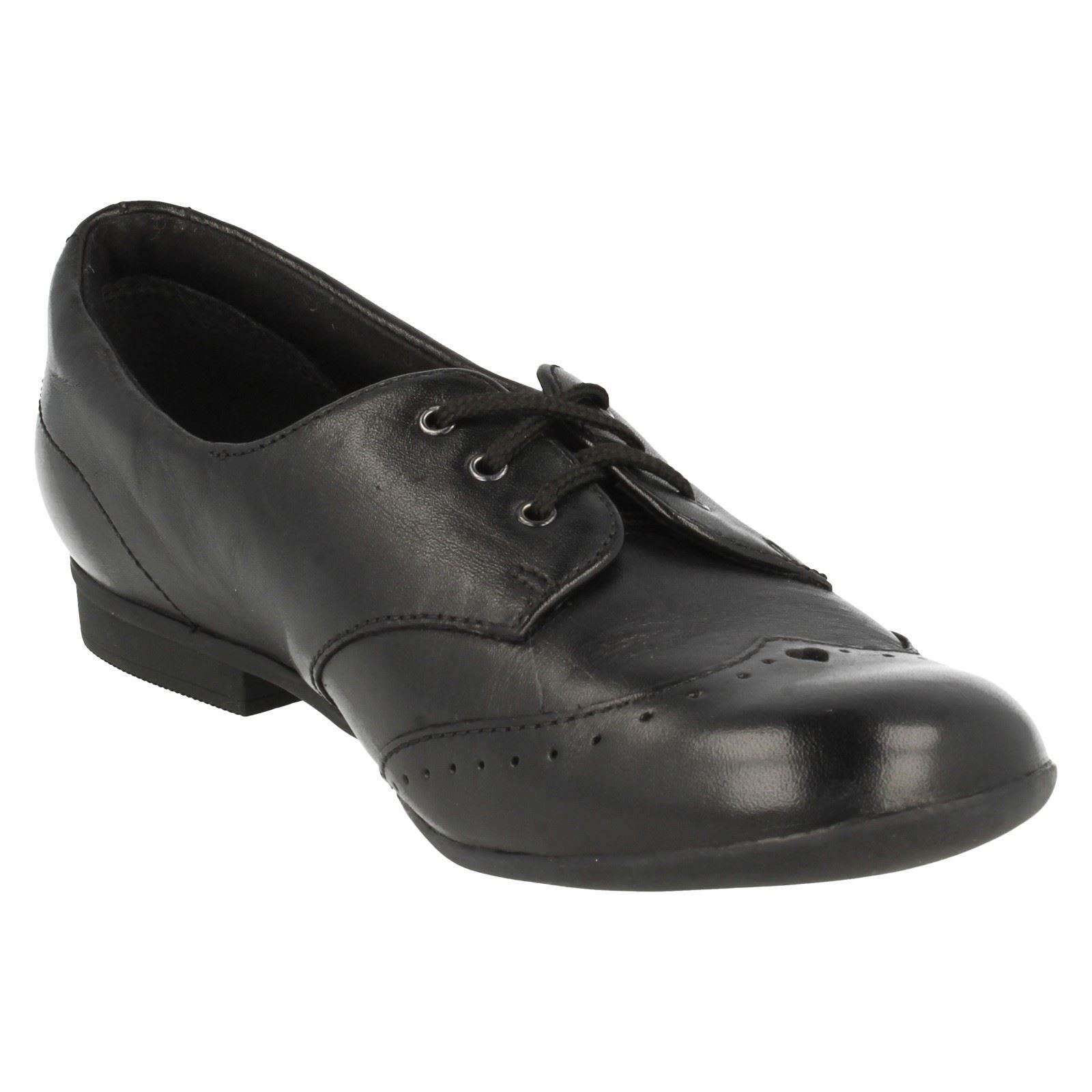 Girls Clarks Lace Up Formal/School Shoes Dolly Up eBay