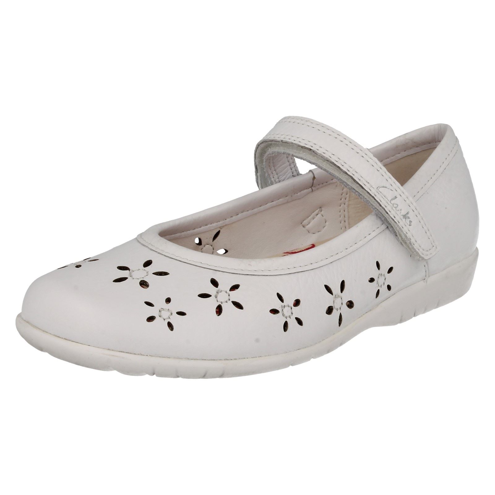 Clarks Floral Girls Shoes S Clarks Floral Girls Shoes S