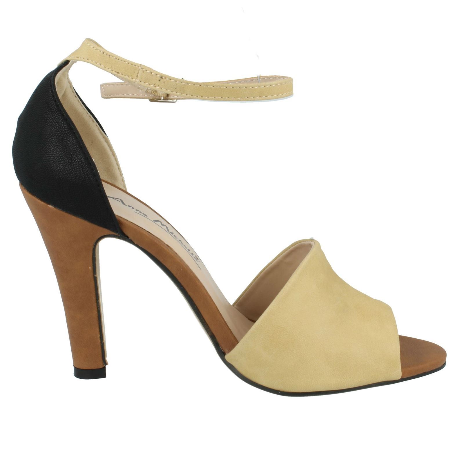 "Sandalias de tacón" con correa al tobillo para damas Anne Michelle - Imagen 26 de 28