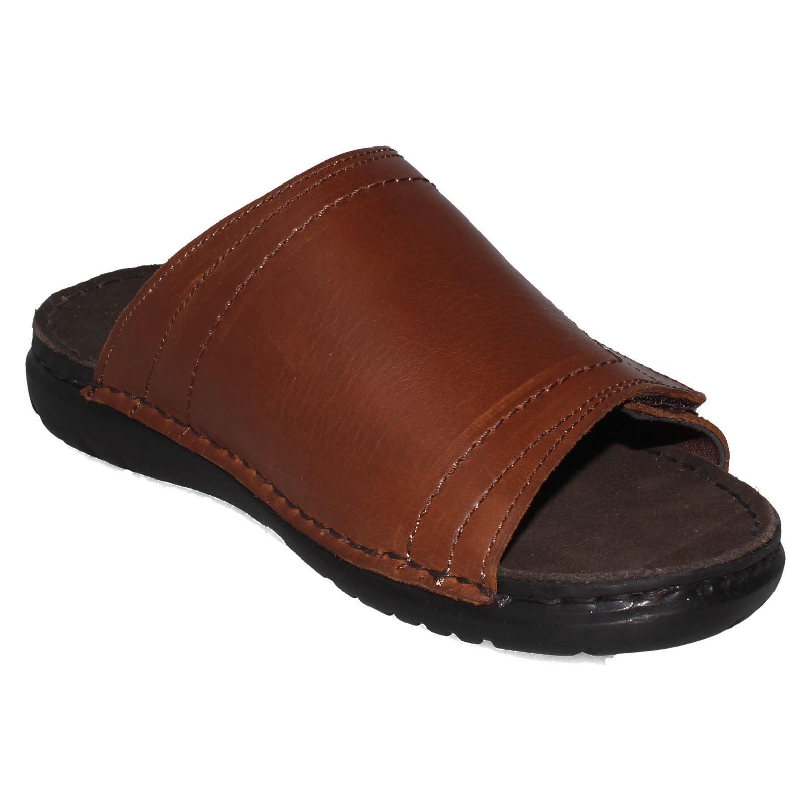 "Sandalias informales de cuero para hombre Hush Puppies ""Corbin Slider"" - Imagen 8 de 10