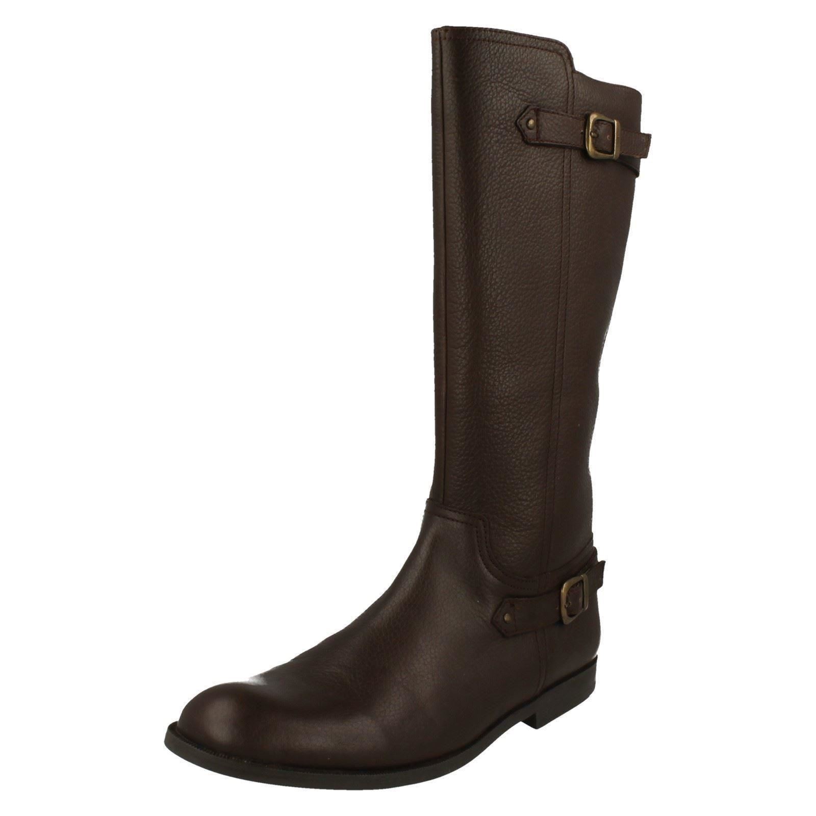 Girls Startrite Flat Knee High Boot with Buckle Details 'Cavaletti' - Picture 20 of 28