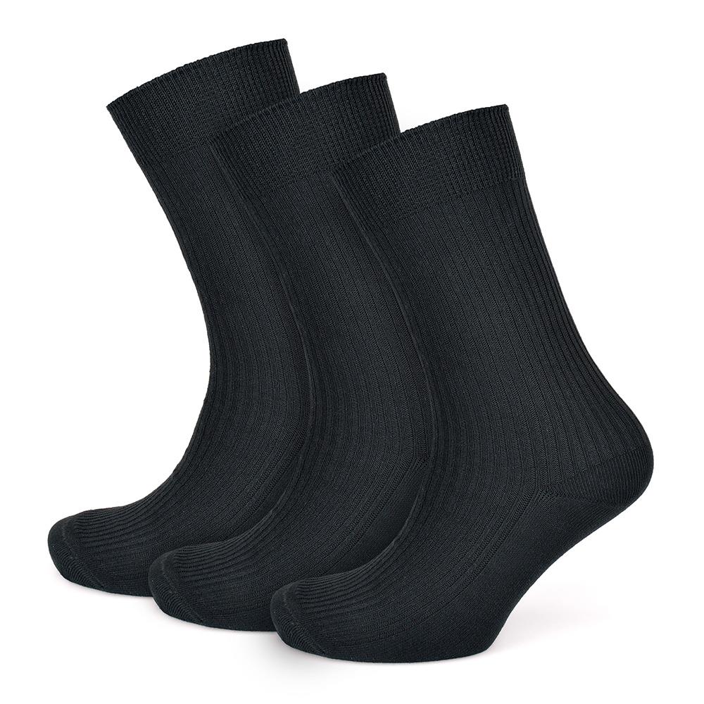 Mens Tom Franks Comfort Top Non Elasticated Rib Socks 'SK613' - Picture 3 of 7
