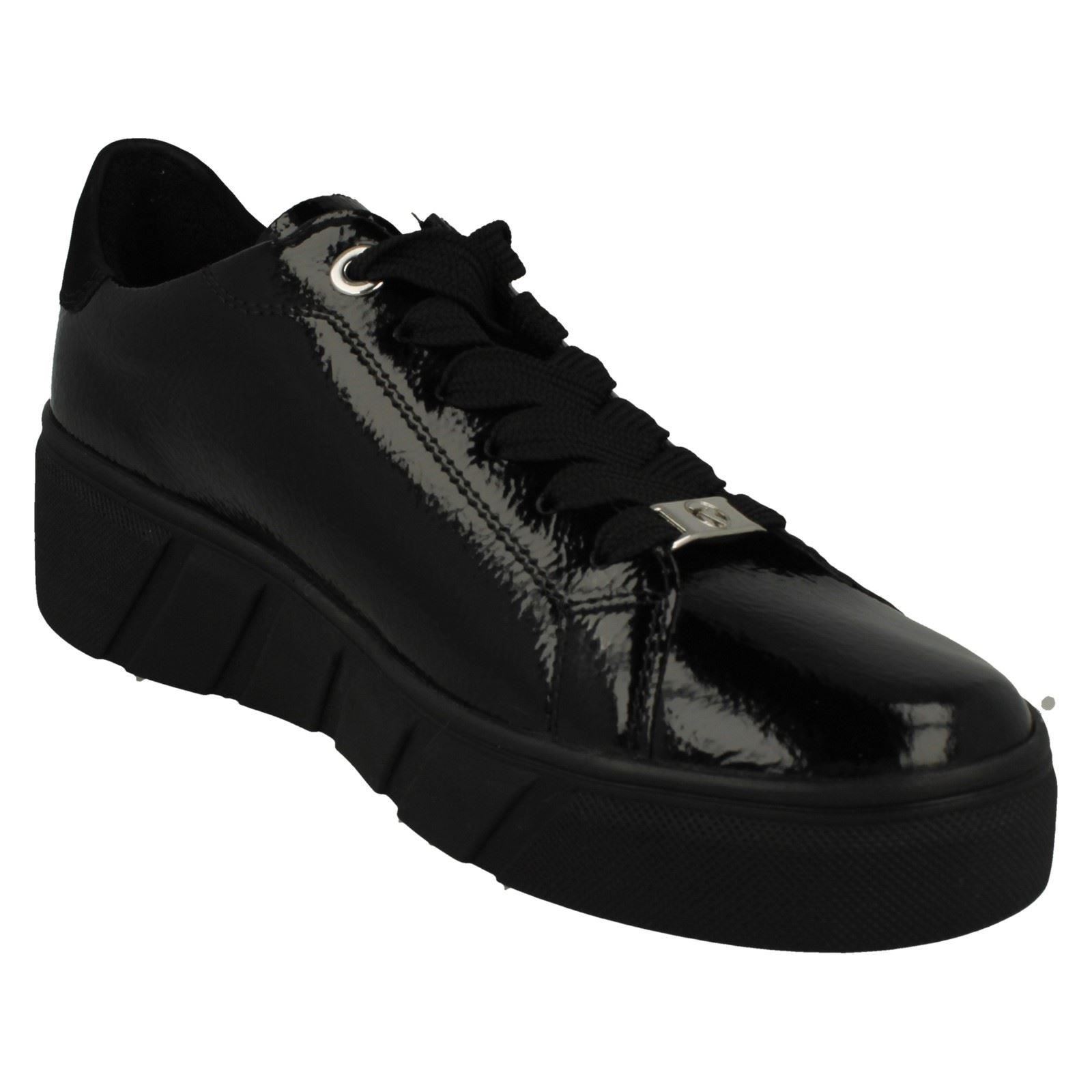 Damen Rieker Evolution weiche Freizeit Schnürschuhe W0501 - Bild 12 von 19