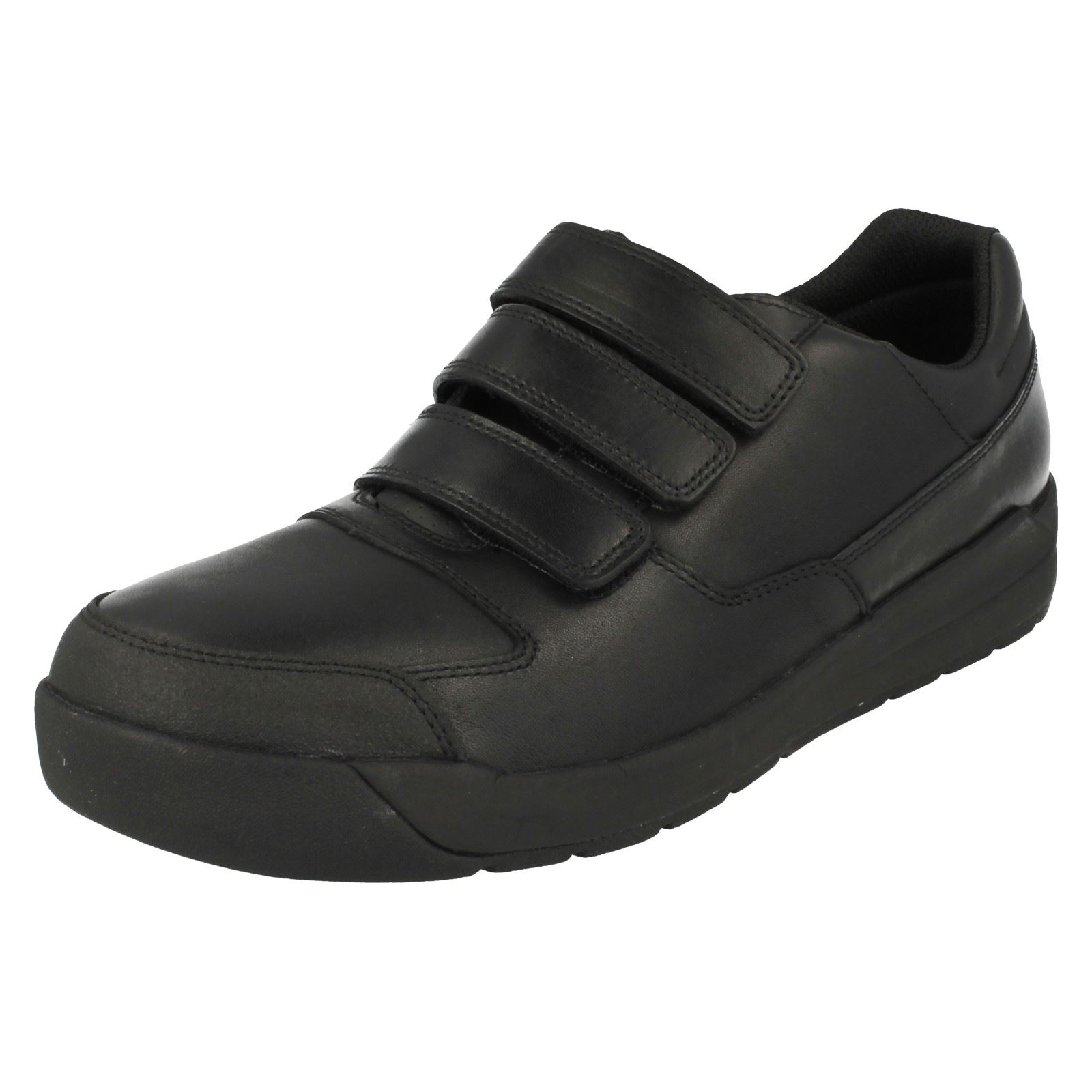 Clarks By Bootleg Lite Monte Zapatos escolares Black School UqawnZ4