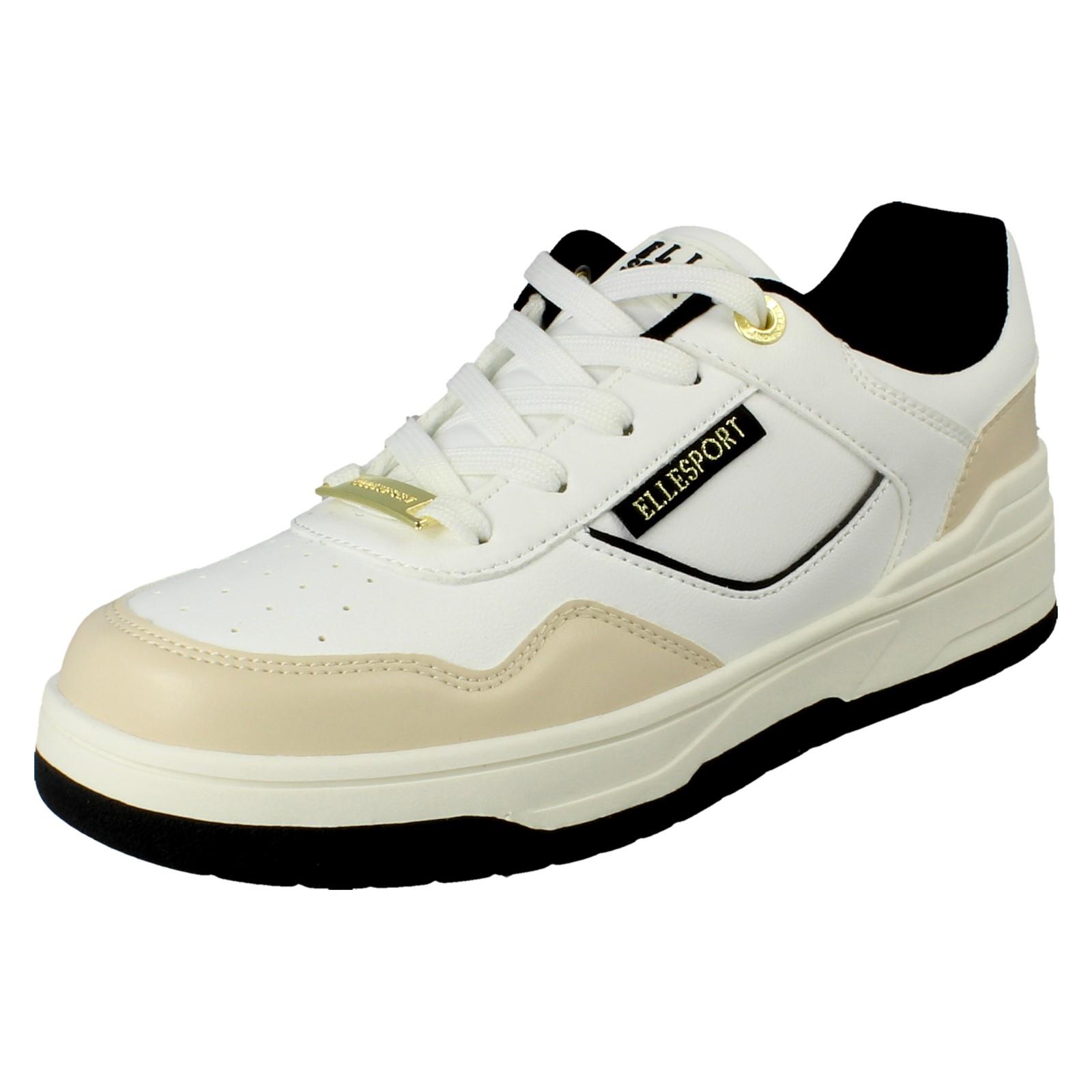 Ladies Elle Sport Lace Up Memory Foam Casual Sneakers Pumps Trainers  F7R318