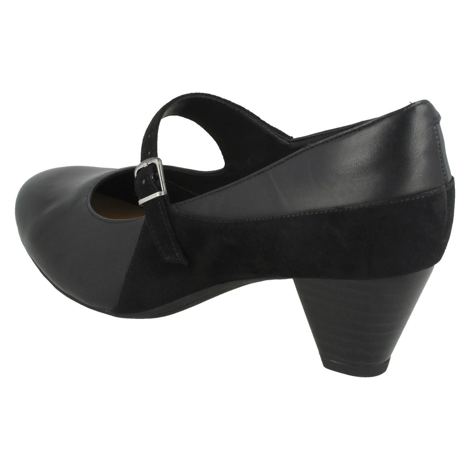 Court Clarks Denny Formal Ladies Black Bradford Shoes RRzEgnq