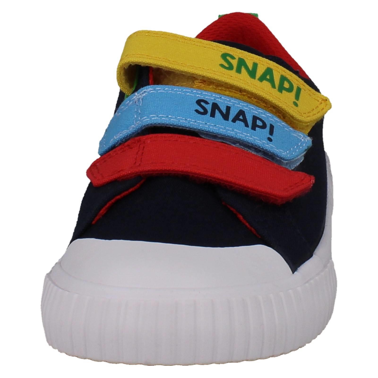 Zapatos de lona coloridos Clarks 'The Enormous Crocodile' para niños RD Foxing Ace - Imagen 9 de 19