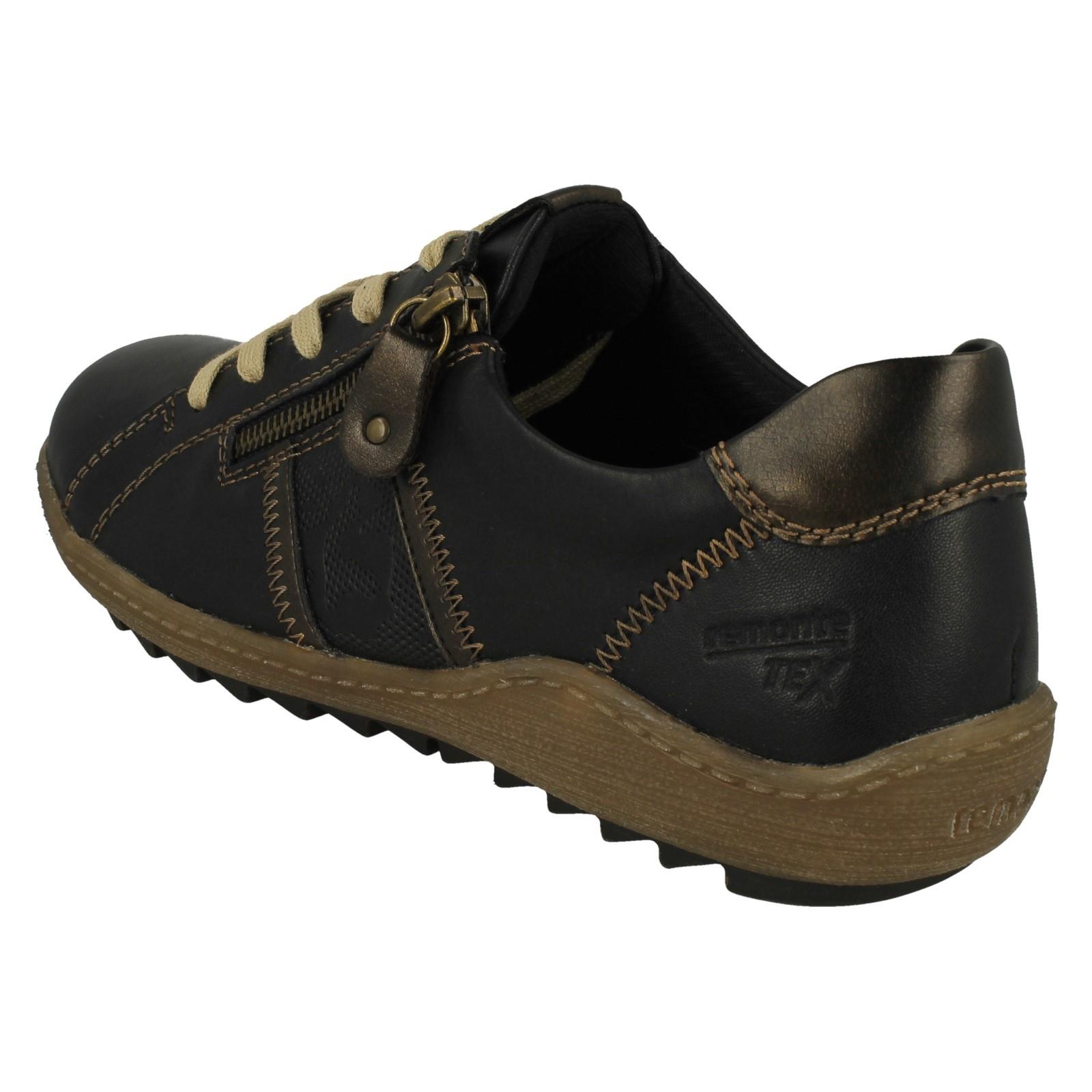 Zapatos informales para damas Remonte con cremallera detallados R1426 - Imagen 4 de 55