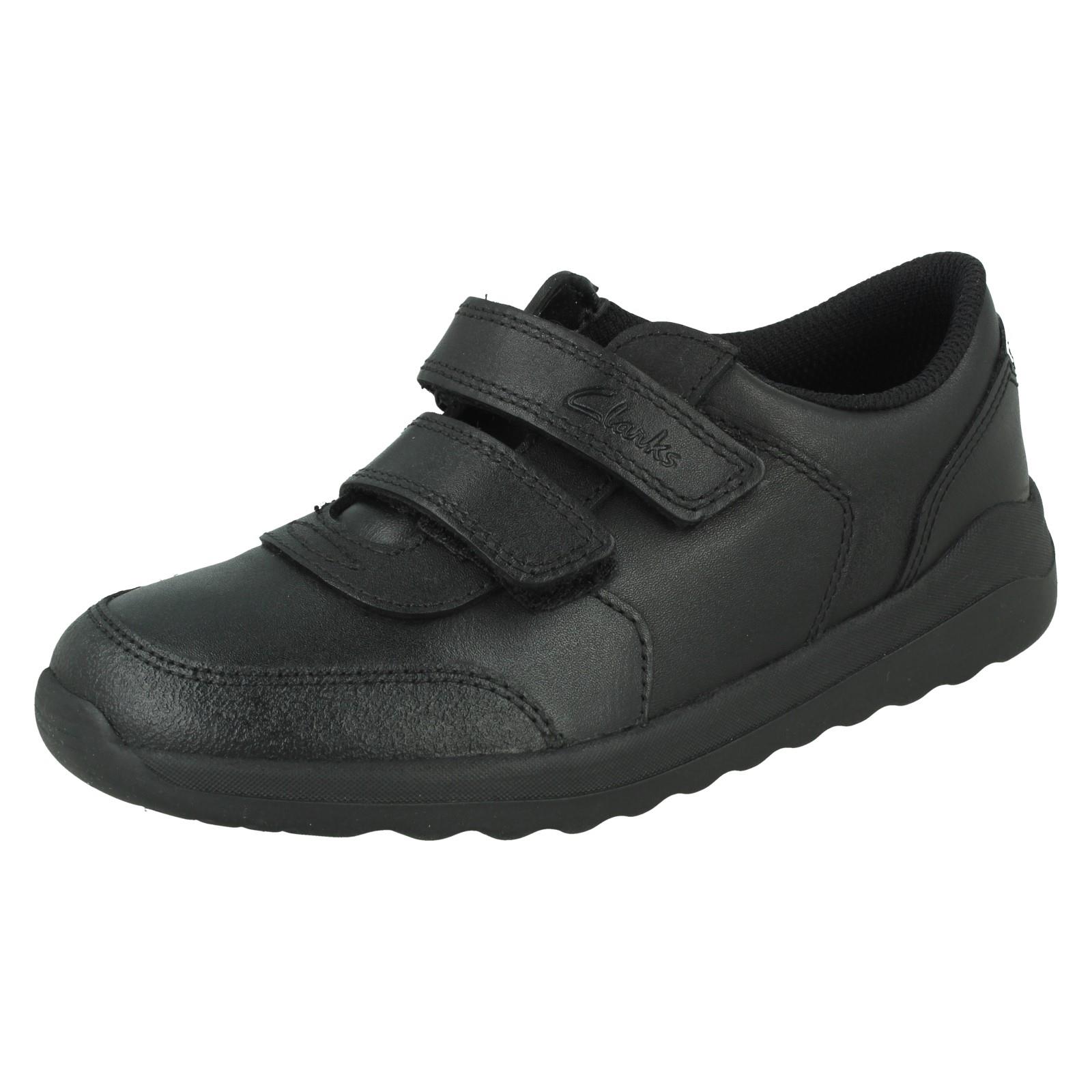 Clarks Jungen Doppelriemen Schulschuhe benommen 2 Schritte K - Bild 2 von 10