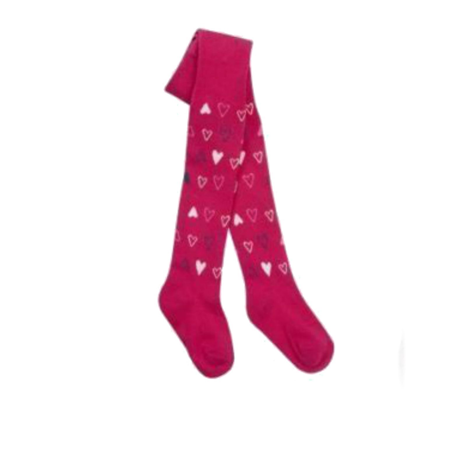 Girls Tick Tock Design Tights 45B115 - Picture 6 of 7