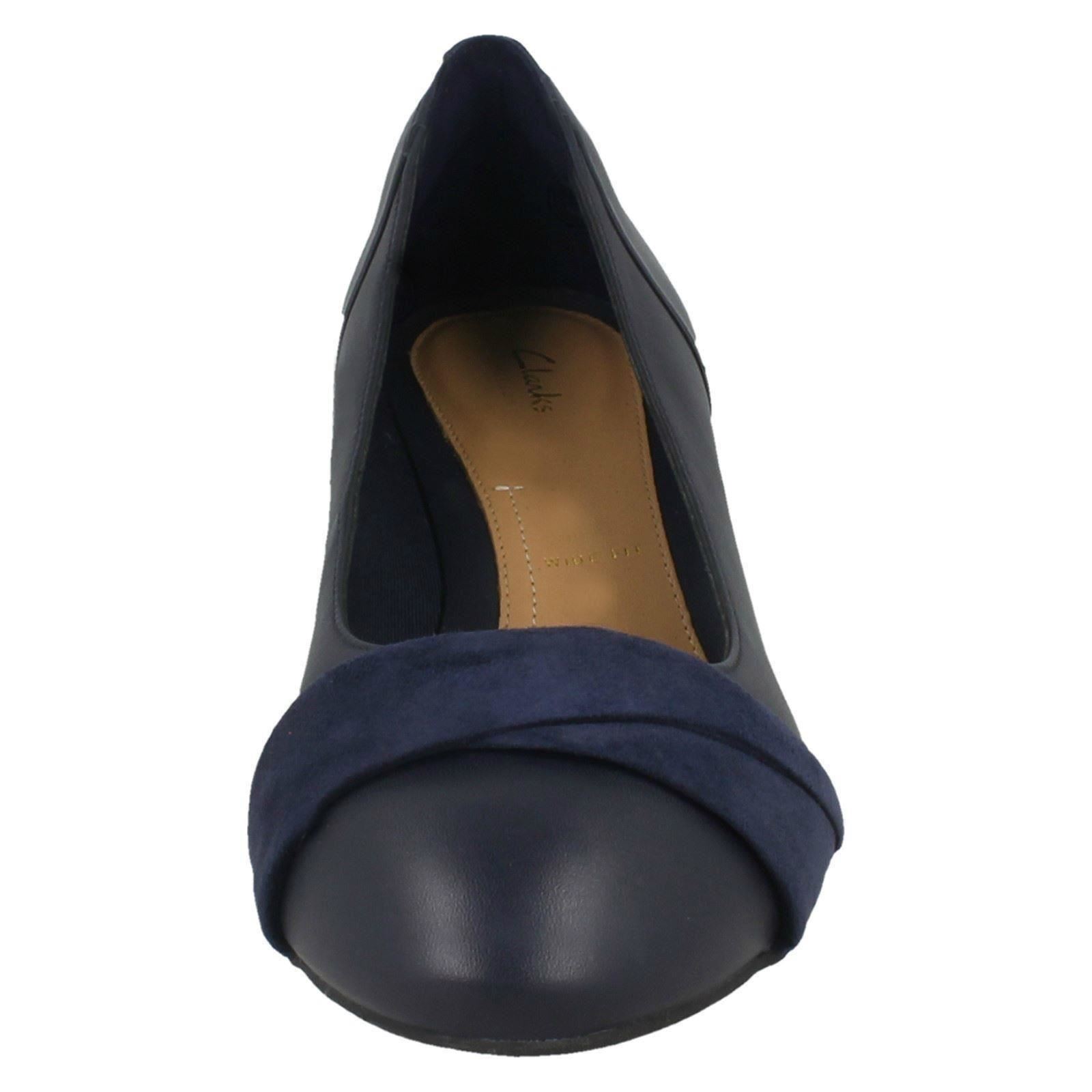 Ladies Ladies Ladies Clarks Formal Heeled Court shoes Denny Louise 26aa03 Ladies Ladies Ladies Clarks Formal Heeled Court shoes Denny Louise 26aa03
